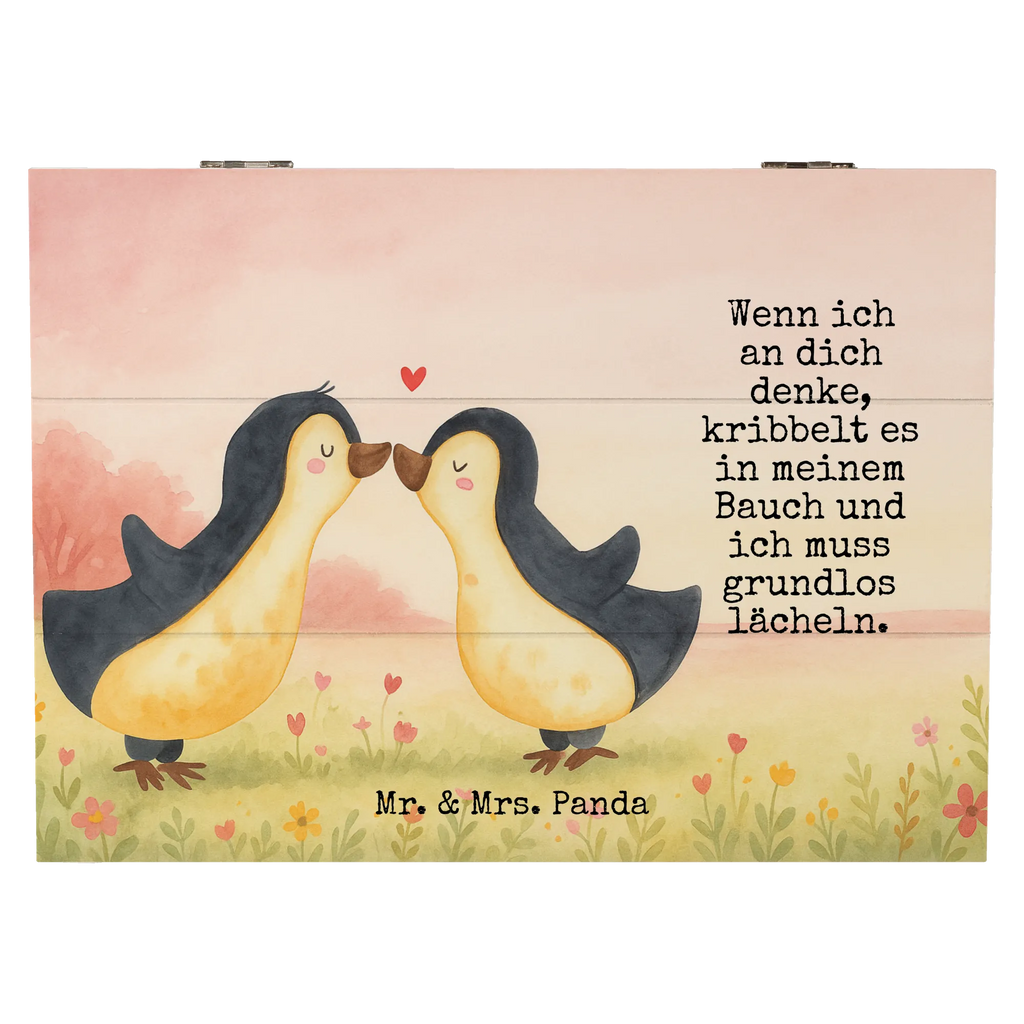 Holzkiste Pinguine Kuss Design Erinnerungskiste, Aufbewahrungsbox, Erinnerungsbox, Geschenkbox, Schatzkiste, Dekokiste, Kiste, Schatulle, Geschenkdose, Truhe, XXL, Holzkiste, Liebe, Partner, Freund, Freundin, Ehemann, Ehefrau, Heiraten, Verlobung, Heiratsantrag, Liebesgeschenk, Jahrestag, Hocheitstag, Geschenk für Partner, Liebesbeweis, Geschenk für Freundin, für Männer, Geschenk für Frauen, Hochzeitstag, für Ehemann, Mitbringsel, Valentinstag