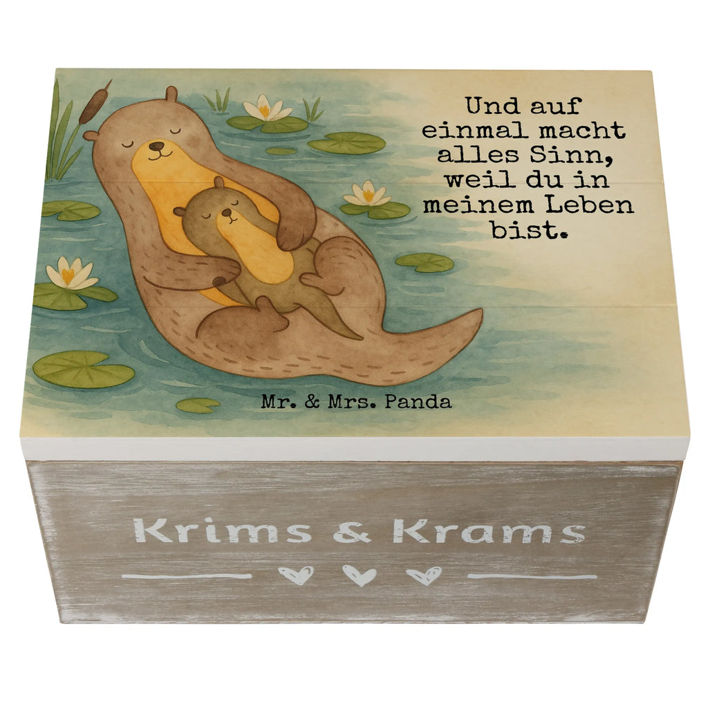 Wooden chest otter child Design Erinnerungskiste, Erinnerungsbox, Schatulle, Geschenkdose, Kiste, Holzkiste, XXL, Aufbewahrungsbox, Schatzkiste, Truhe, Geschenkbox, Dekokiste, Otter, Fischotter, Seeotter, Otter Seeotter See Otter