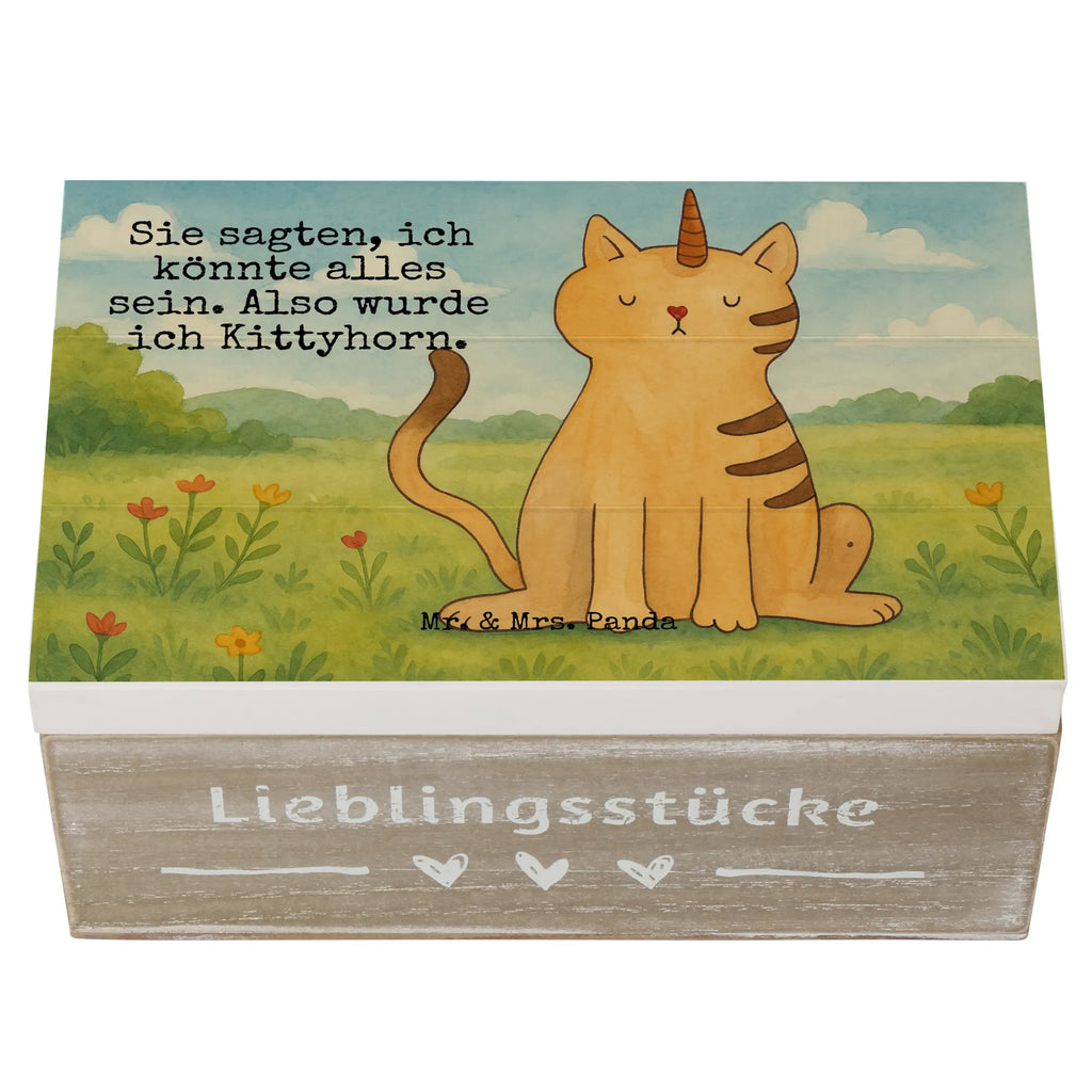 Wooden chest unicorn Cat Design Geschenkbox, Dekokiste, Schatzkiste, Aufbewahrungsbox, XXL, Erinnerungskiste, Schatulle, Holzkiste, Kiste, Geschenkdose, Truhe, Erinnerungsbox, Einhorn, Einhörner, Einhorn Deko, Unicorn, Einhornkatze, Katze, Katzer, Katzenhorn, Glitzer, Erwachsenwerden, Regenbogen, Kittyhorn, Mieze, Einhornpower