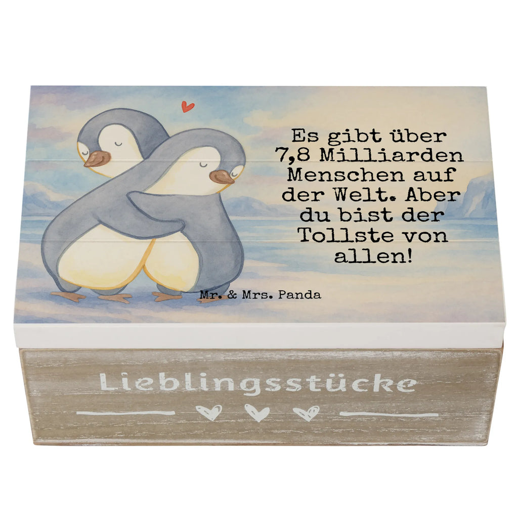 Holzkiste Pinguine Kuscheln Design Truhe, Geschenkdose, Aufbewahrungsbox, XXL, Erinnerungsbox, Erinnerungskiste, Schatzkiste, Geschenkbox, Kiste, Holzkiste, Schatulle, Dekokiste, Liebe, Partner, Freund, Freundin, Ehemann, Ehefrau, Heiraten, Verlobung, Heiratsantrag, Liebesgeschenk, Jahrestag, Hocheitstag, für Ehemann, Liebesbeweis, Mitbringsel, Geschenk für Freundin, Geschenk für Partner, für Männer, Geschenk für Frauen, Valentinstag, Hochzeitstag