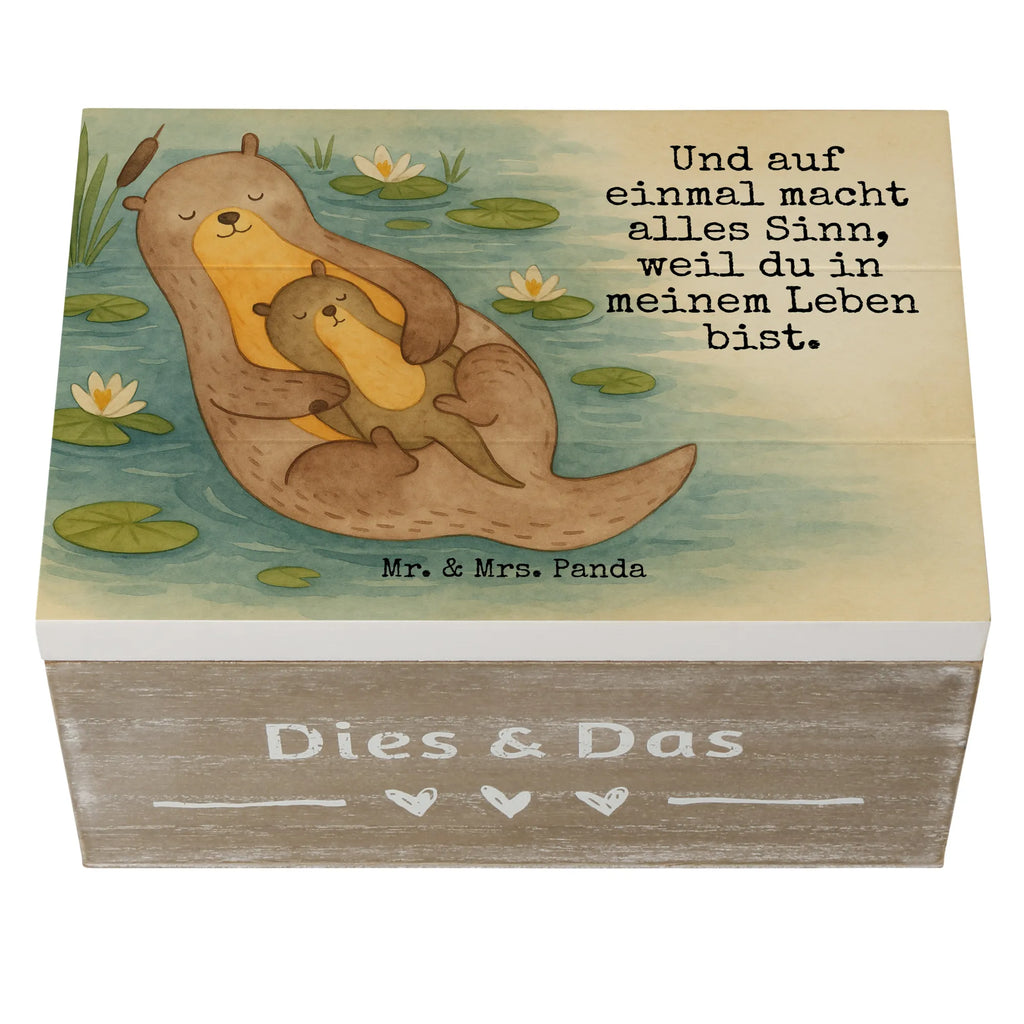 Wooden chest otter child Design Erinnerungskiste, Erinnerungsbox, Schatulle, Geschenkdose, Kiste, Holzkiste, XXL, Aufbewahrungsbox, Schatzkiste, Truhe, Geschenkbox, Dekokiste, Otter, Fischotter, Seeotter, Otter Seeotter See Otter