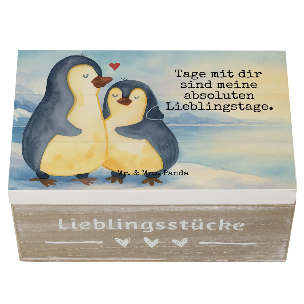 Holzkiste Pinguin umarmen Design Erinnerungsbox, Schatzkiste, Truhe, Geschenkdose, Geschenkbox, Dekokiste, Holzkiste, Kiste, Schatulle, XXL, Erinnerungskiste, Aufbewahrungsbox, Pinguin, Liebespaar, Hochzeitstag, Verlobung, Hochzeitsgeschenk, Liebe, Liebesbeweis, Liebesgeschenk, Jahrestag, Hochzeit
