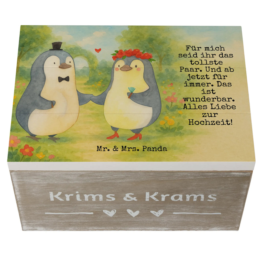 Holzkiste Hochzeit Pinguin Design Aufbewahrungsbox, Geschenkbox, Geschenkdose, Dekokiste, Holzkiste, Kiste, XXL, Schatzkiste, Erinnerungsbox, Schatulle, Truhe, Erinnerungskiste, Hochzeit, Hochzeitsgeschenk, Ehe, Hochzeitsfeier, Trauung, Trauungsgeschenk, Hochzeitskarte, Verlobungsfeier, Verlobungsgeschenk, Hochzeitsgeschenkideen, Hochzeitsgeschenke für Brautpaar, Pinguin, Hochzeitstag, geschenkidee Hochzeit, Gastgeschenk, Pinguine