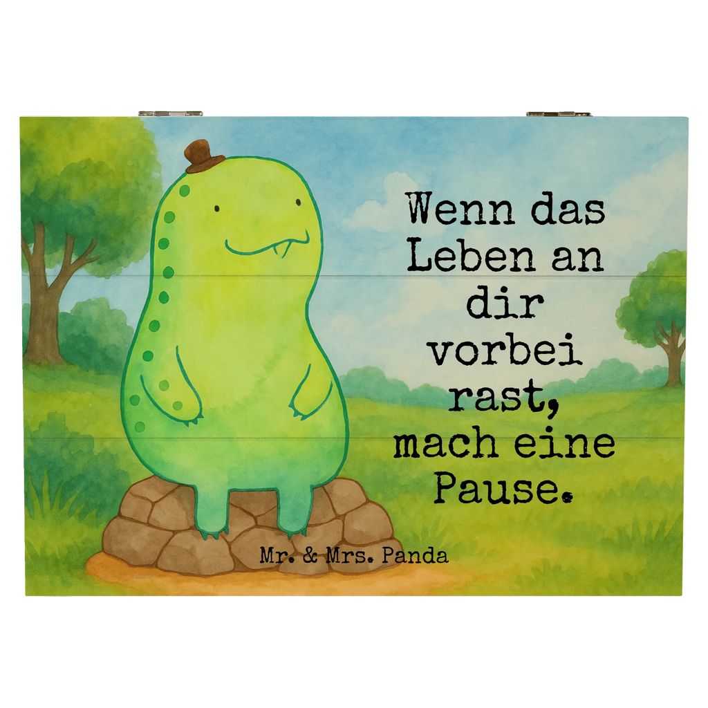 Holzkiste Schildkröte Pause Design Erinnerungsbox, Schatulle, XXL, Schatzkiste, Holzkiste, Erinnerungskiste, Truhe, Geschenkbox, Kiste, Geschenkdose, Aufbewahrungsbox, Dekokiste, Schildkröte, Achtsamkeit, Entschleunigen, achtsam