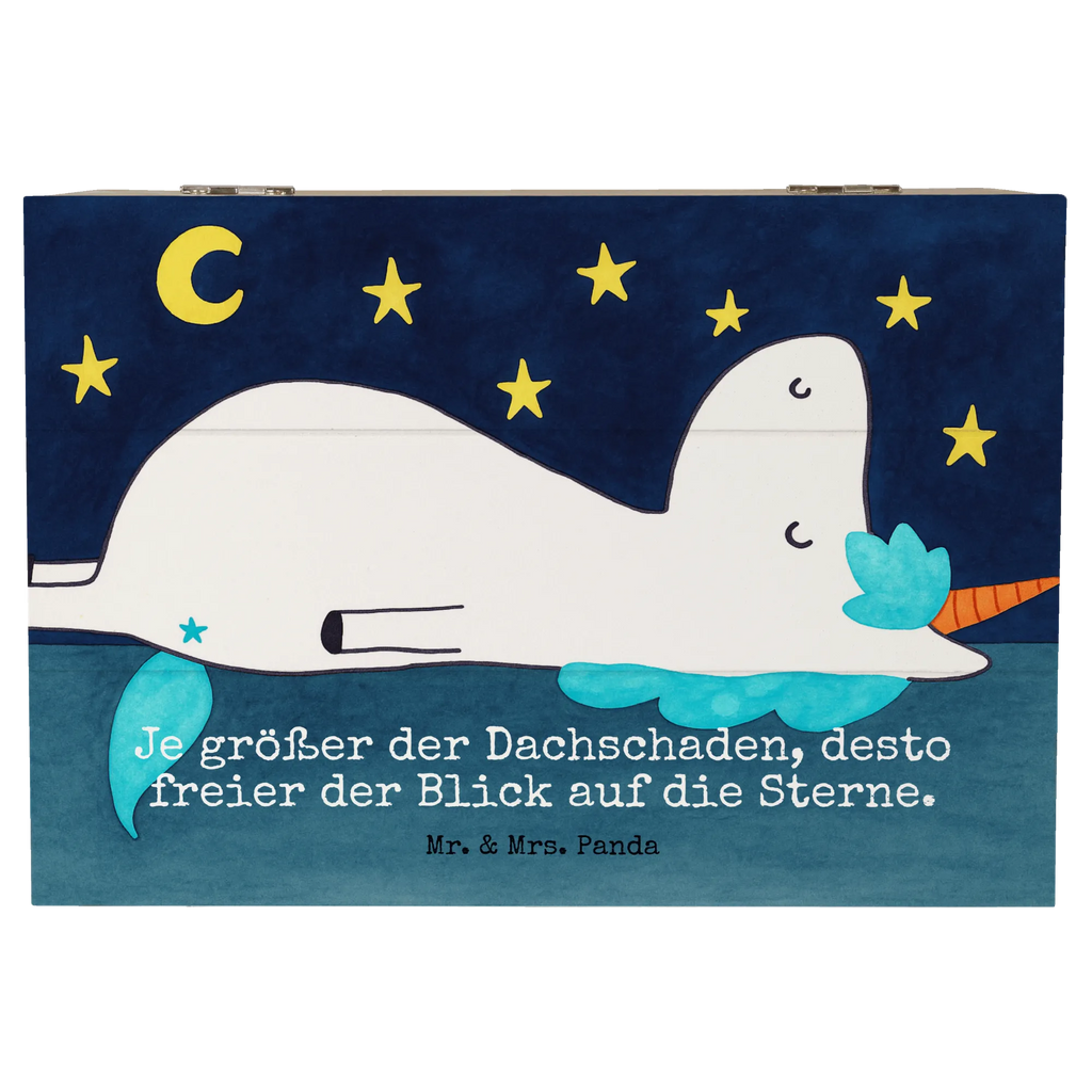 Holzkiste Einhorn Sternenhimmel Design Truhe, Schatulle, Erinnerungskiste, Holzkiste, Schatzkiste, Erinnerungsbox, Kiste, Aufbewahrungsbox, Dekokiste, Geschenkbox, Geschenkdose, XXL, Einhorn, Einhörner, Einhorn Deko, Unicorn, Dachschaden, Sternenhimmel, Verrückt, Sterne