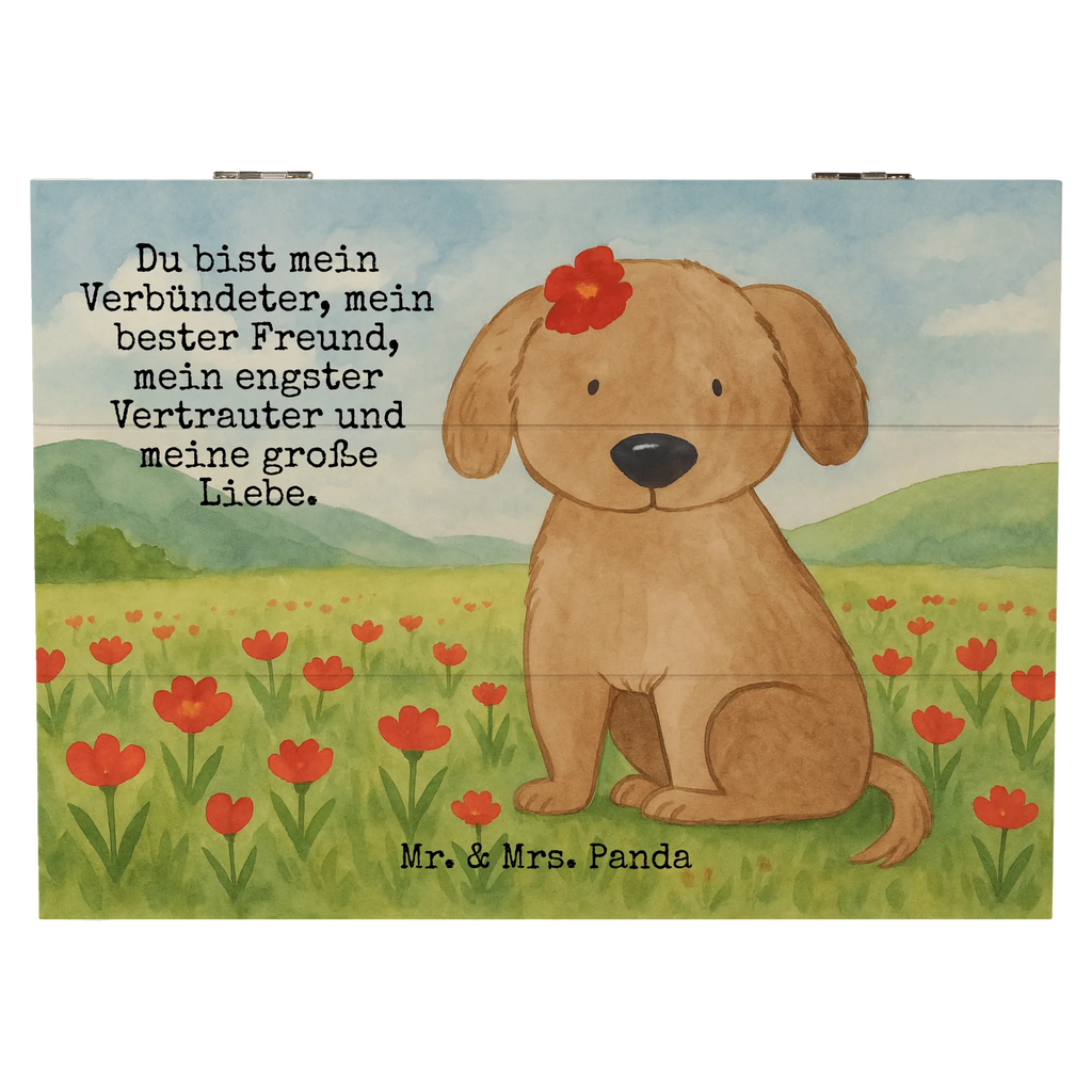 Holzkiste Hund Dame Design Erinnerungsbox, Erinnerungskiste, Geschenkbox, Geschenkdose, Schatzkiste, Truhe, XXL, Kiste, Schatulle, Aufbewahrungsbox, Holzkiste, Dekokiste, Hund, Hundemotiv, Haustier, Hunderasse, Tierliebhaber, Hundebesitzer, Sprüche, Hundeglück, Hunde, Liebe, Hundeliebe, Frauchen