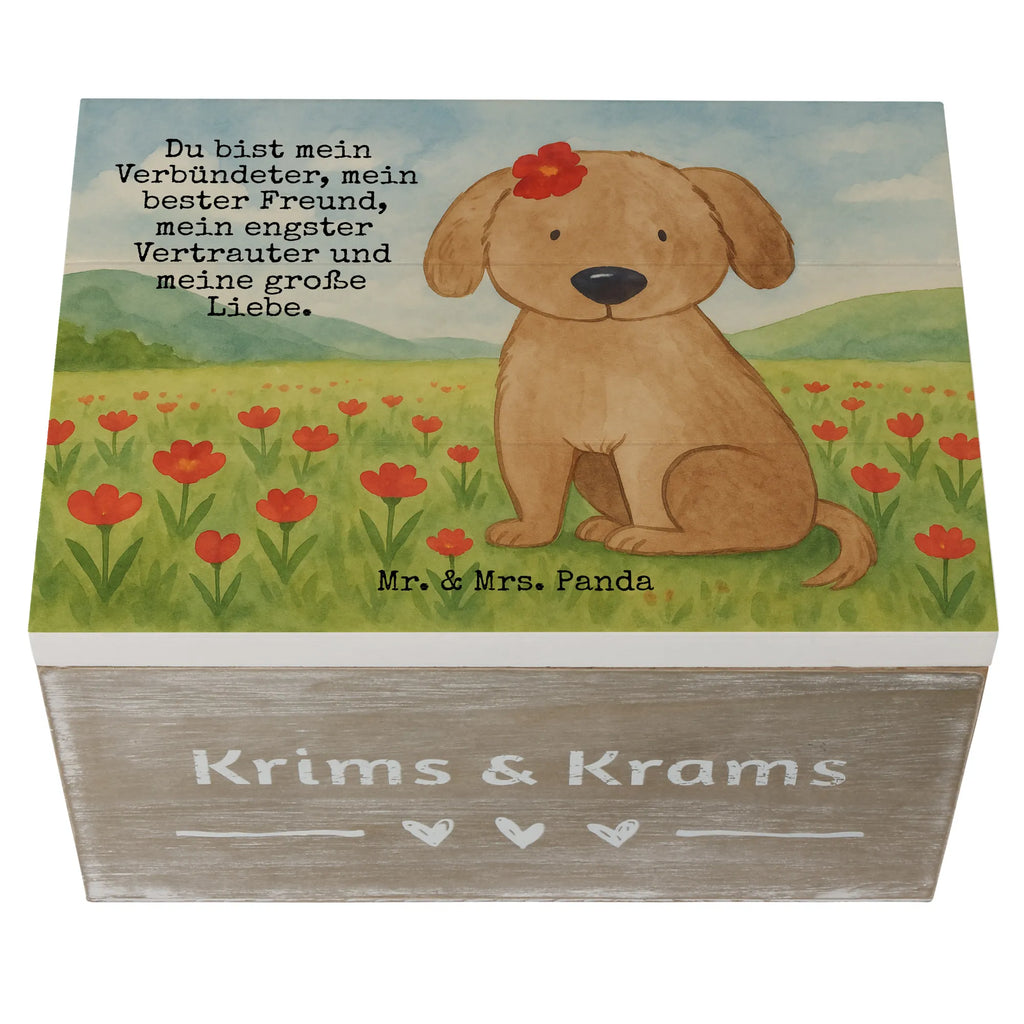 Holzkiste Hund Dame Design Erinnerungsbox, Erinnerungskiste, Geschenkbox, Geschenkdose, Schatzkiste, Truhe, XXL, Kiste, Schatulle, Aufbewahrungsbox, Holzkiste, Dekokiste, Hund, Hundemotiv, Haustier, Hunderasse, Tierliebhaber, Hundebesitzer, Sprüche, Hundeglück, Hunde, Liebe, Hundeliebe, Frauchen