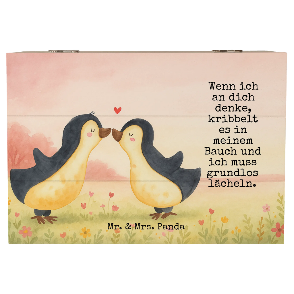 Holzkiste Pinguine Kuss Design Erinnerungskiste, Aufbewahrungsbox, Erinnerungsbox, Geschenkbox, Schatzkiste, Dekokiste, Kiste, Schatulle, Geschenkdose, Truhe, XXL, Holzkiste, Liebe, Partner, Freund, Freundin, Ehemann, Ehefrau, Heiraten, Verlobung, Heiratsantrag, Liebesgeschenk, Jahrestag, Hocheitstag, Geschenk für Partner, Liebesbeweis, Geschenk für Freundin, für Männer, Geschenk für Frauen, Hochzeitstag, für Ehemann, Mitbringsel, Valentinstag