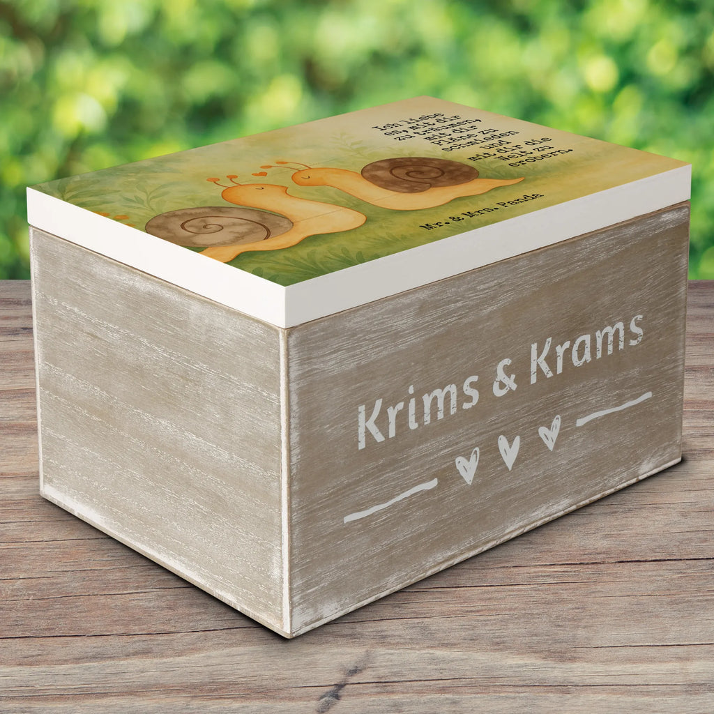 Holzkiste Schnecken Liebe Design Schatzkiste, Erinnerungsbox, Holzkiste, Geschenkbox, Erinnerungskiste, Schatulle, Dekokiste, Kiste, Aufbewahrungsbox, Geschenkdose, Truhe, XXL, Liebe, Partner, Freund, Freundin, Ehemann, Ehefrau, Heiraten, Verlobung, Heiratsantrag, Liebesgeschenk, Jahrestag, Hocheitstag