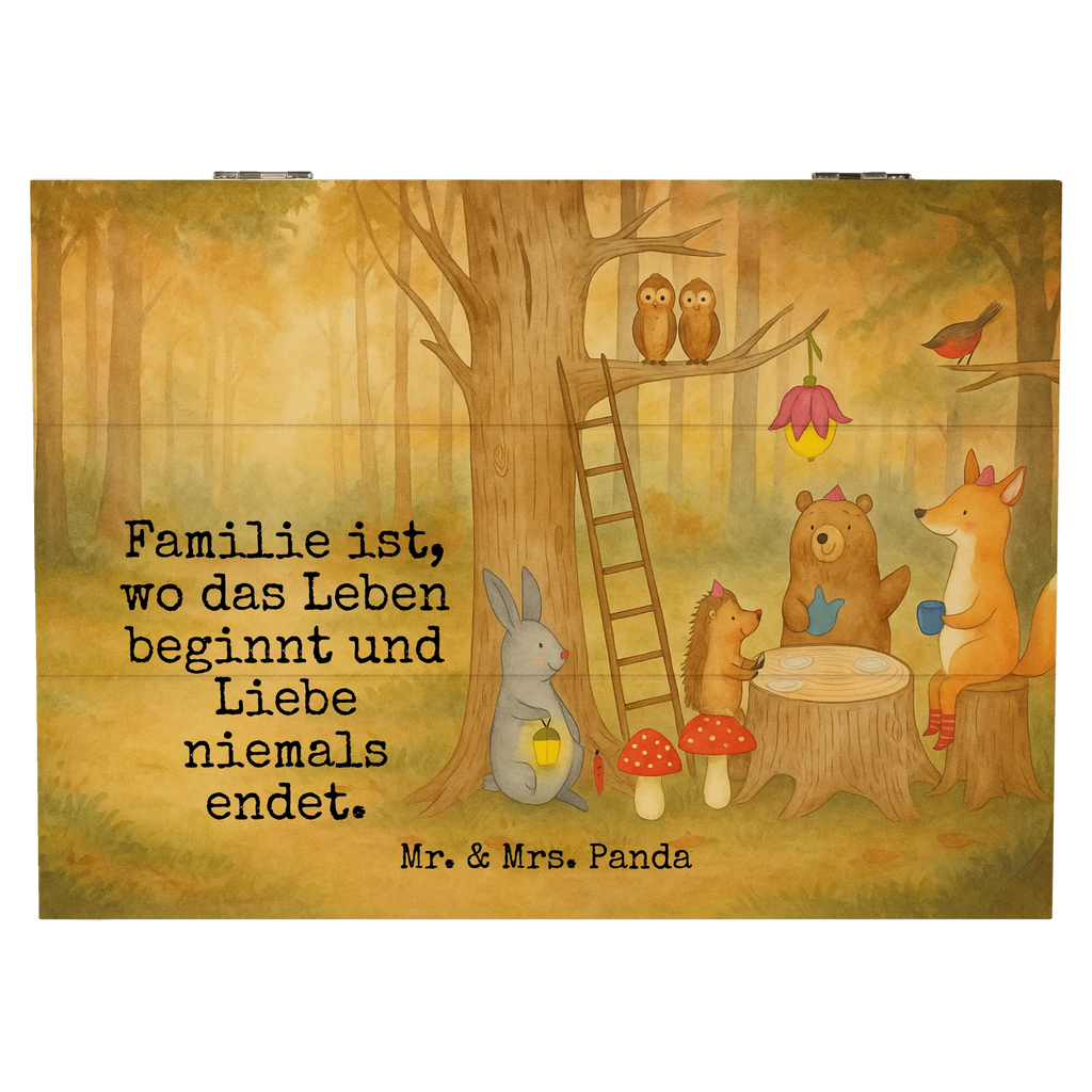 Holzkiste Waldtiere Picknick Design Kiste, Geschenkbox, Truhe, Dekokiste, Schatulle, Holzkiste, Schatzkiste, XXL, Erinnerungskiste, Erinnerungsbox, Aufbewahrungsbox, Geschenkdose, Tiermotive, Gute Laune, lustige Sprüche, Tiere, Igel, Waldtiere, Picknick, Wald, Hase, Fuchs, Maus, Eichhörnchen