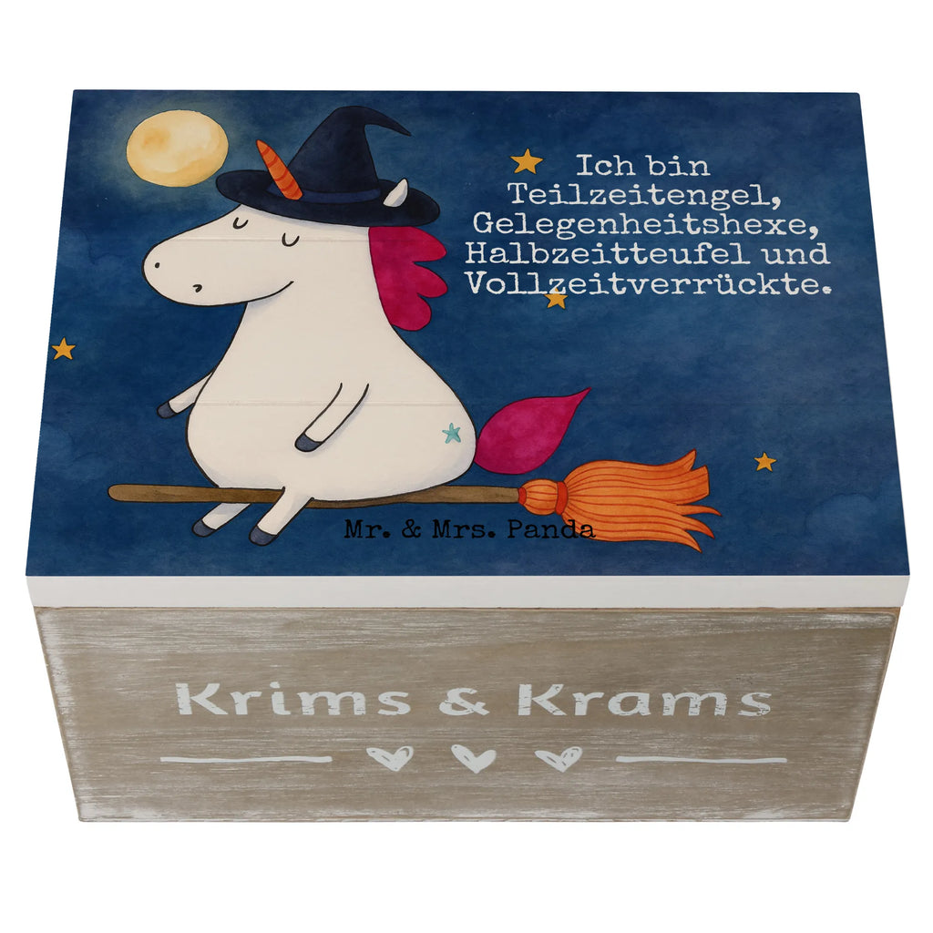 Wooden chest unicorn Witch Design Truhe, Holzkiste, Schatulle, Geschenkbox, Dekokiste, Schatzkiste, Erinnerungskiste, XXL, Geschenkdose, Erinnerungsbox, Aufbewahrungsbox, Kiste, Einhorn, Einhörner, Einhorn Deko, Unicorn, Frau, Ehefrau, Leben, Verrückte, Engel, Hexe, Zicke, Teufel, Freundin