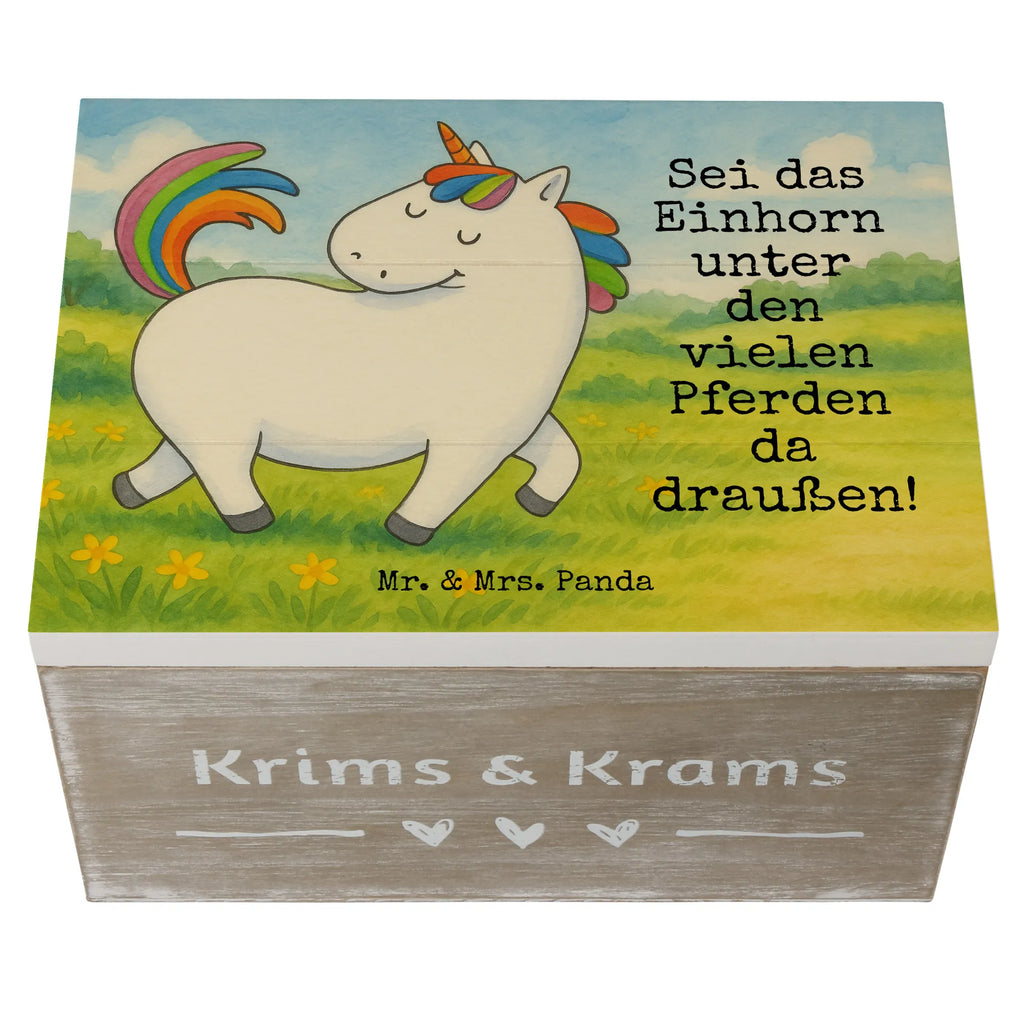 Skrzynia drewniana jednorożec dumnie kroczyć Design Geschenkdose, Erinnerungsbox, Holzkiste, Aufbewahrungsbox, Truhe, Erinnerungskiste, Schatulle, Geschenkbox, Kiste, Dekokiste, Schatzkiste, XXL, Einhorn, Einhörner, Einhorn Deko, Unicorn, bunt, Geschenk, Pferd, Reiten, stolz, Freundin, Reiter, anders