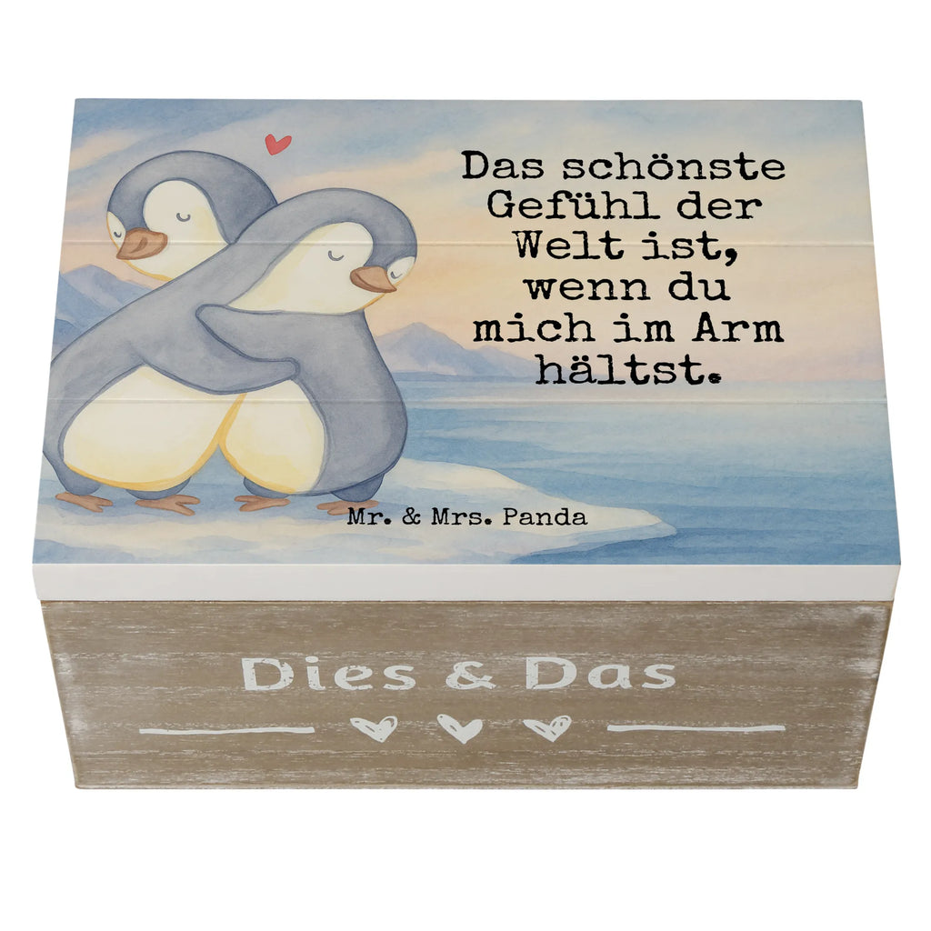 Holzkiste Pinguine Kuscheln Design Kiste, Schatulle, Erinnerungsbox, Schatzkiste, Geschenkdose, Geschenkbox, Truhe, Aufbewahrungsbox, Erinnerungskiste, XXL, Dekokiste, Holzkiste, Liebe, Partner, Freund, Freundin, Ehemann, Ehefrau, Heiraten, Verlobung, Heiratsantrag, Liebesgeschenk, Jahrestag, Hocheitstag, Geschenk für Frauen, Hochzeitstag, Geschenk für Freundin, für Ehemann, für Männer, Liebesbeweis, Geschenk für Partner, Mitbringsel, Valentinstag
