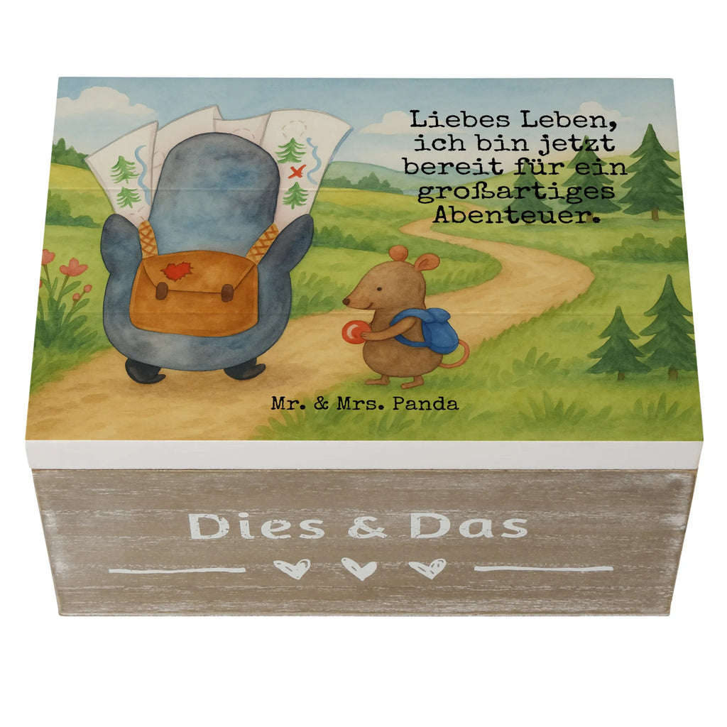 Holzkiste Pinguin & Maus Wanderer Design Geschenkdose, Erinnerungsbox, Schatulle, Kiste, Dekokiste, Aufbewahrungsbox, Geschenkbox, Truhe, Holzkiste, Erinnerungskiste, XXL, Schatzkiste, Pinguin, Ausflug, Wanderlust, Abenteurer, wandern, Roadtrip, Abenteuer, Pinguine