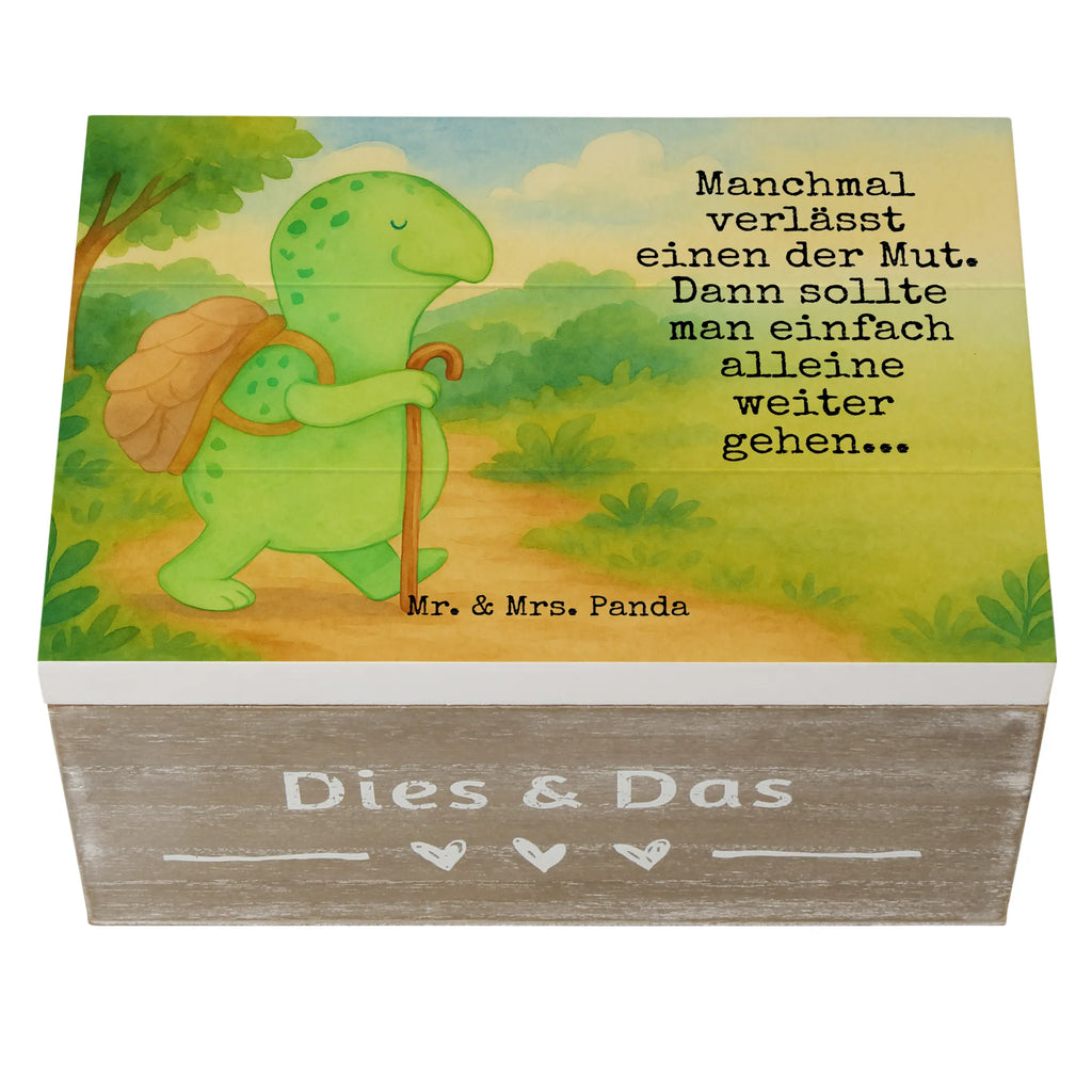 Holzkiste Schildkröte Wanderer Design Schatulle, Aufbewahrungsbox, Geschenkbox, Geschenkdose, Holzkiste, Erinnerungsbox, Schatzkiste, Kiste, Dekokiste, XXL, Erinnerungskiste, Truhe, Schildkröte, Neuanfang, Motivationssprüche, Motivation, Motivationsspruch, Schildkröten