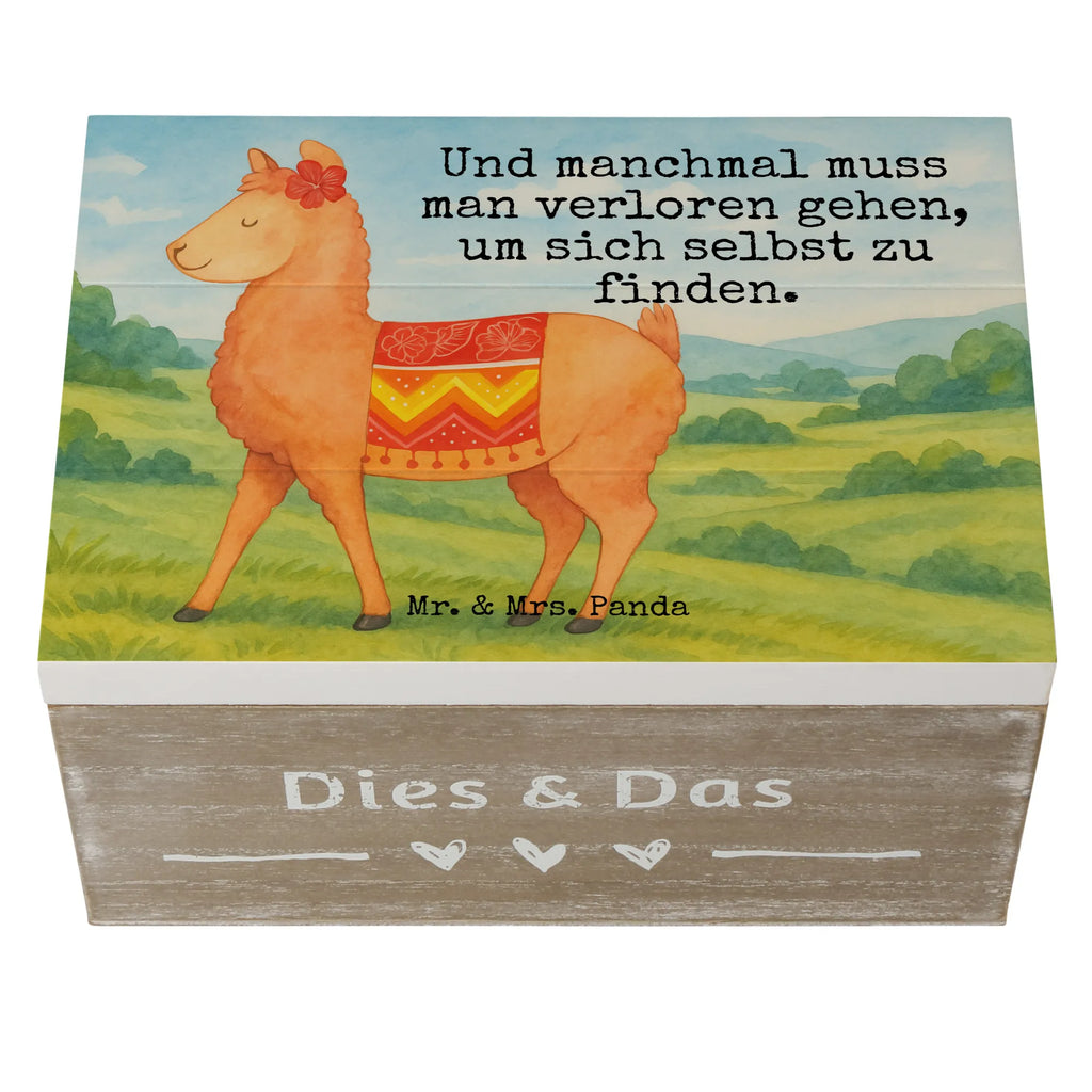 Holzkiste Alpaka Stolz Design XXL, Dekokiste, Geschenkdose, Erinnerungsbox, Schatzkiste, Truhe, Erinnerungskiste, Schatulle, Aufbewahrungsbox, Holzkiste, Kiste, Geschenkbox, Alpaka, Lama