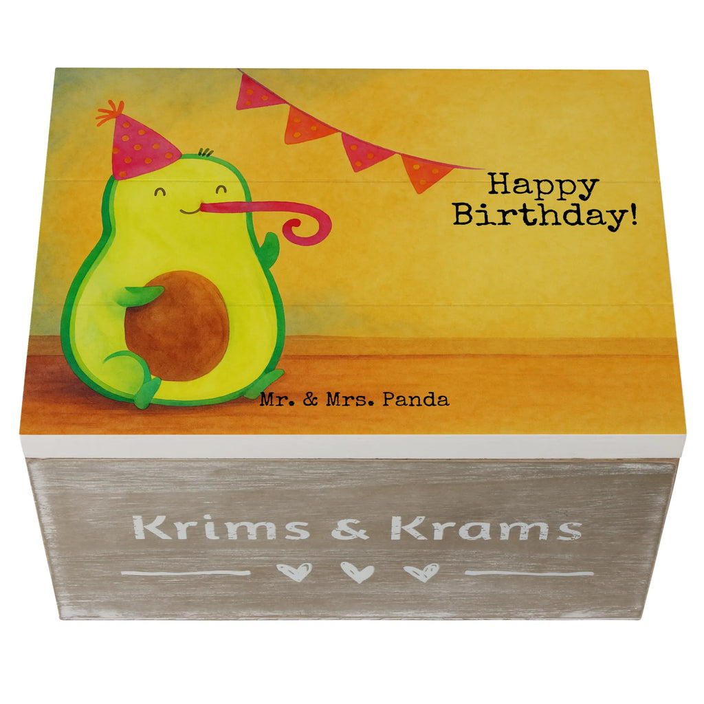 Holzkiste Avocado Geburtstag Design XXL, Geschenkdose, Kiste, Schatzkiste, Erinnerungsbox, Dekokiste, Schatulle, Geschenkbox, Aufbewahrungsbox, Holzkiste, Truhe, Erinnerungskiste, Avocado, Veggie, Vegan, Gesund