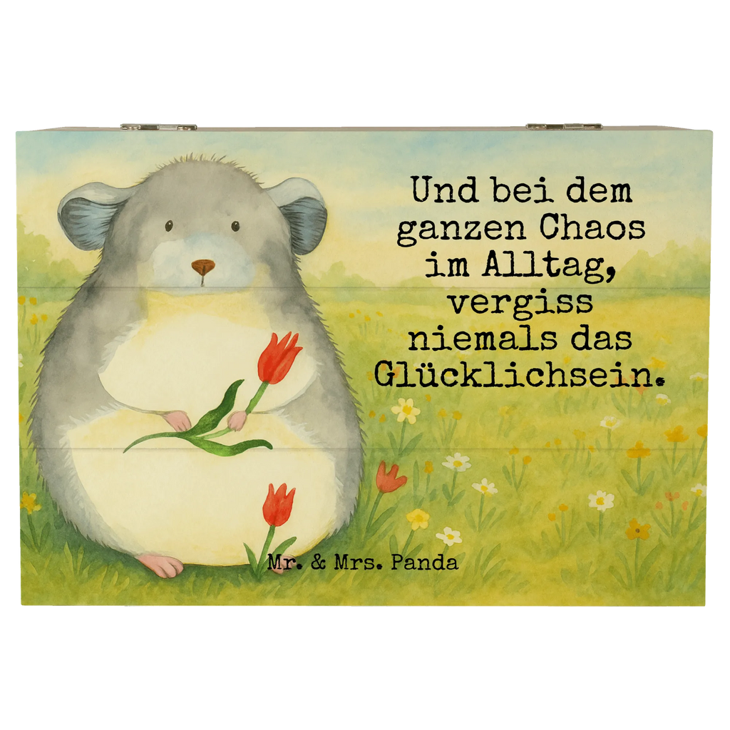 Holzkiste Chinchilla Blume Design Schatzkiste, Geschenkbox, Erinnerungsbox, XXL, Holzkiste, Aufbewahrungsbox, Kiste, Dekokiste, Truhe, Geschenkdose, Schatulle, Erinnerungskiste, Tiermotive, Gute Laune, lustige Sprüche, Tiere, Büro, Depressionen, Chinchilla, Glücklichsein, Chinchillas, Büroalltag, Liebeskummer, traurig sein, Kummer, Chaos