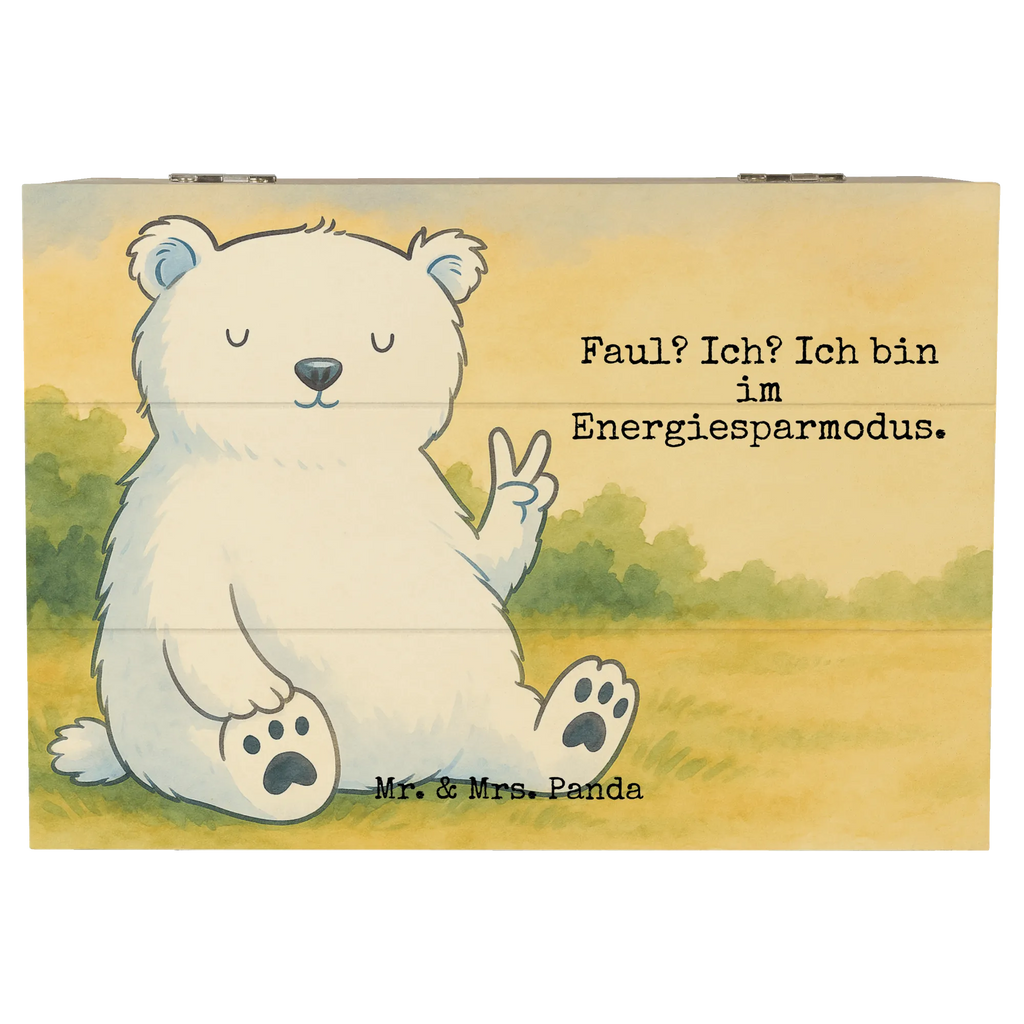 Holzkiste Eisbär Faul Design Erinnerungsbox, Aufbewahrungsbox, Geschenkdose, Dekokiste, Truhe, Holzkiste, Kiste, Geschenkbox, XXL, Schatulle, Erinnerungskiste, Schatzkiste, Bär, Teddy, Teddybär, Büro, Arbeitsplatz, Bürojob, Faul, Eisbär, Homeoffice, Relaxen, Entspannen, Arbeit, Nordpol