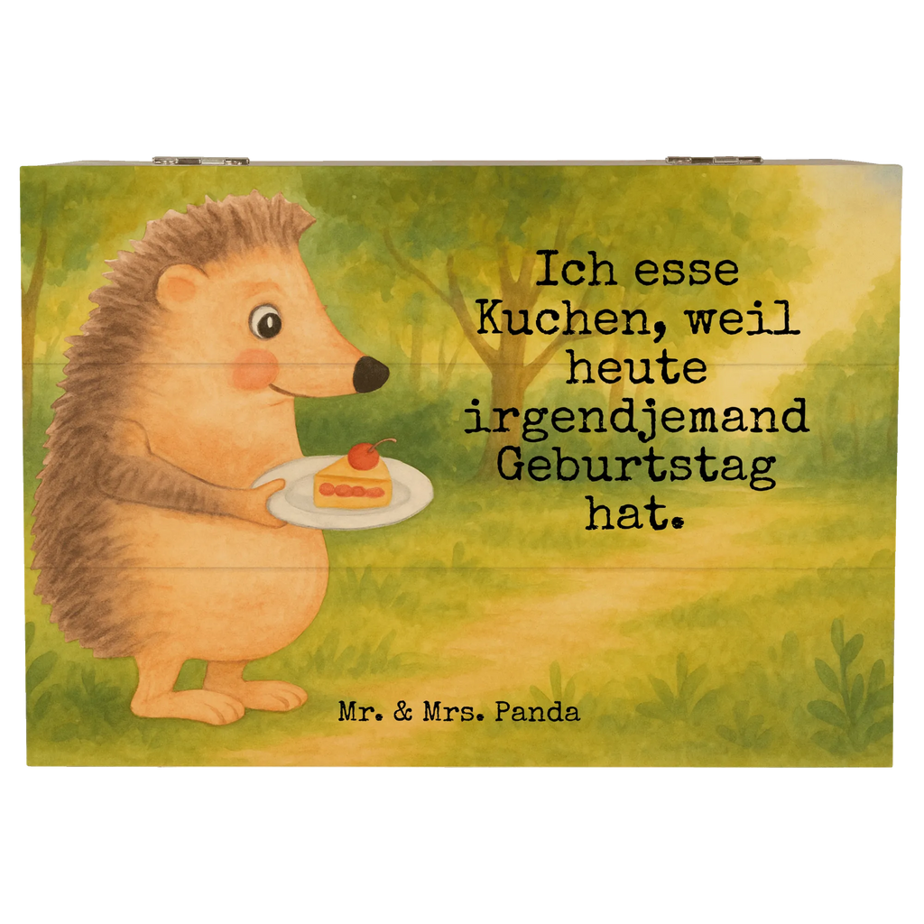 Holzkiste Igel Kuchenstück Design Truhe, Schatulle, Geschenkbox, Geschenkdose, Holzkiste, Erinnerungskiste, Aufbewahrungsbox, Schatzkiste, Kiste, XXL, Erinnerungsbox, Dekokiste, Tiermotive, Gute Laune, lustige Sprüche, Tiere, Torte, Igel, Kuchen, Geburtstagskuchen, Essen Spruch, Backen Geschenk, Kuchen backen, Einladung Party