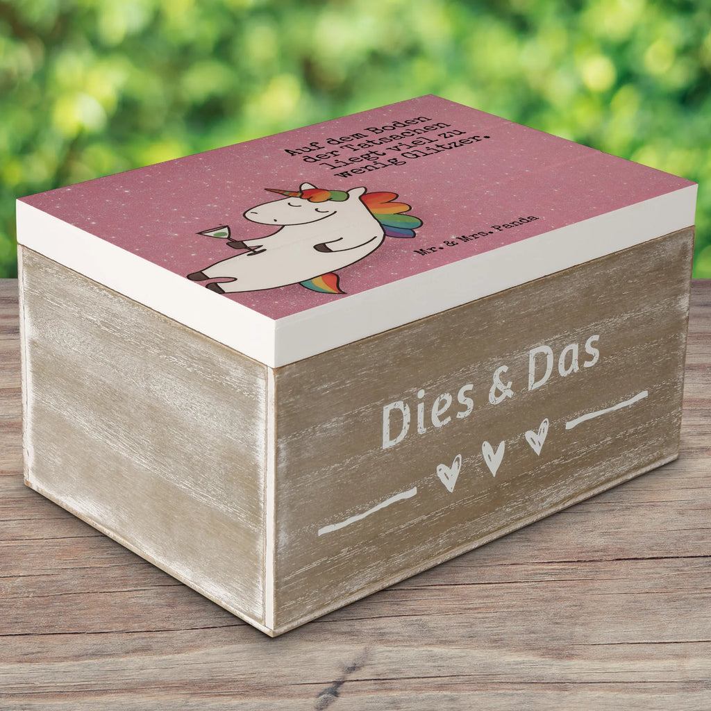Wooden chest unicorn cocktail Design Erinnerungsbox, Kiste, Dekokiste, Erinnerungskiste, XXL, Truhe, Aufbewahrungsbox, Geschenkdose, Schatzkiste, Geschenkbox, Holzkiste, Schatulle, Einhorn, Einhörner, Einhorn Deko, Unicorn, lustig, witzig, Freundin, Spaß, Sekt, Cuba Libre, Rum, Glitzer, Geburtstag, Caipirinha, Party, Spruch, Feiern