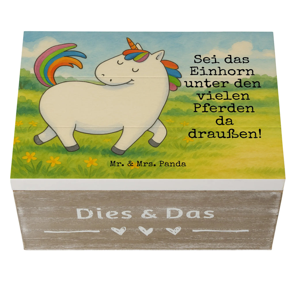Skrzynia drewniana jednorożec dumnie kroczyć Design Geschenkdose, Erinnerungsbox, Holzkiste, Aufbewahrungsbox, Truhe, Erinnerungskiste, Schatulle, Geschenkbox, Kiste, Dekokiste, Schatzkiste, XXL, Einhorn, Einhörner, Einhorn Deko, Unicorn, bunt, Geschenk, Pferd, Reiten, stolz, Freundin, Reiter, anders