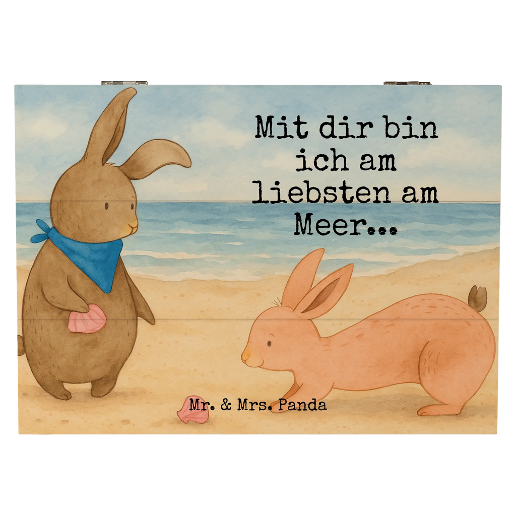 Skrzynia drewniana Muszla królików Design Geschenkbox, Truhe, XXL, Dekokiste, Geschenkdose, Holzkiste, Schatzkiste, Erinnerungskiste, Aufbewahrungsbox, Schatulle, Kiste, Erinnerungsbox, Familie, Vatertag, Muttertag, Bruder, Schwester, Mama, Papa, Oma, Opa, BFF, Muscheln sammeln, Muscheln, beste Freundin, Meer, Freundin, Freundinnen, Hasen, best friends