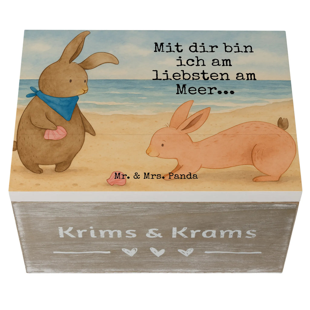 Skrzynia drewniana Muszla królików Design Geschenkbox, Truhe, XXL, Dekokiste, Geschenkdose, Holzkiste, Schatzkiste, Erinnerungskiste, Aufbewahrungsbox, Schatulle, Kiste, Erinnerungsbox, Familie, Vatertag, Muttertag, Bruder, Schwester, Mama, Papa, Oma, Opa, BFF, Muscheln sammeln, Muscheln, beste Freundin, Meer, Freundin, Freundinnen, Hasen, best friends