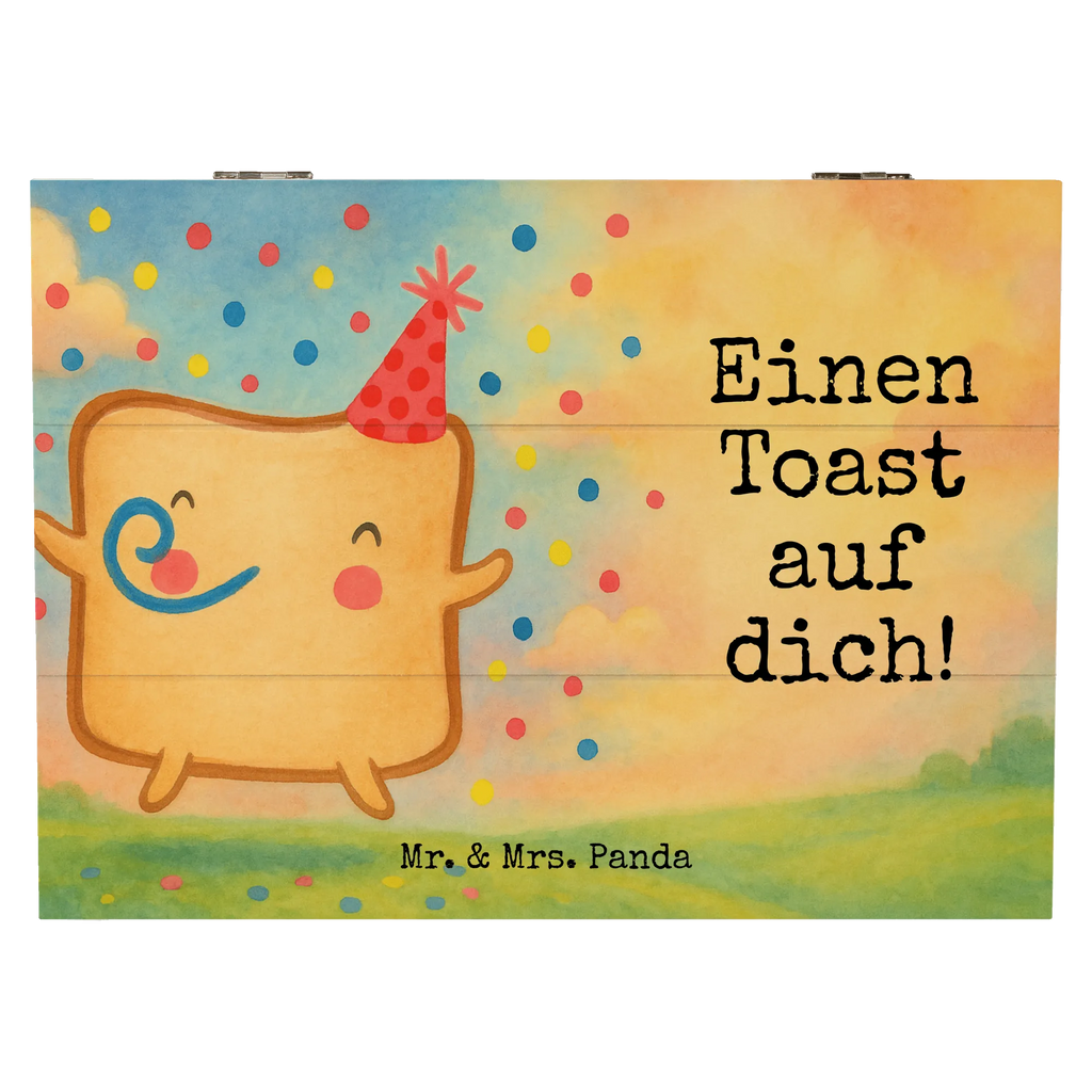 Holzkiste Toast Party Design Dekokiste, Aufbewahrungsbox, Erinnerungsbox, Geschenkdose, Erinnerungskiste, XXL, Schatulle, Geschenkbox, Truhe, Schatzkiste, Kiste, Holzkiste, Liebe, Partner, Freund, Freundin, Ehemann, Ehefrau, Heiraten, Verlobung, Heiratsantrag, Liebesgeschenk, Jahrestag, Hocheitstag, Liebesbeweis, Geschenk für Freundin, für Ehemann, Geschenk für Partner, Mitbringsel, Hochzeitstag, für Männer, Geschenk für Frauen, Valentinstag