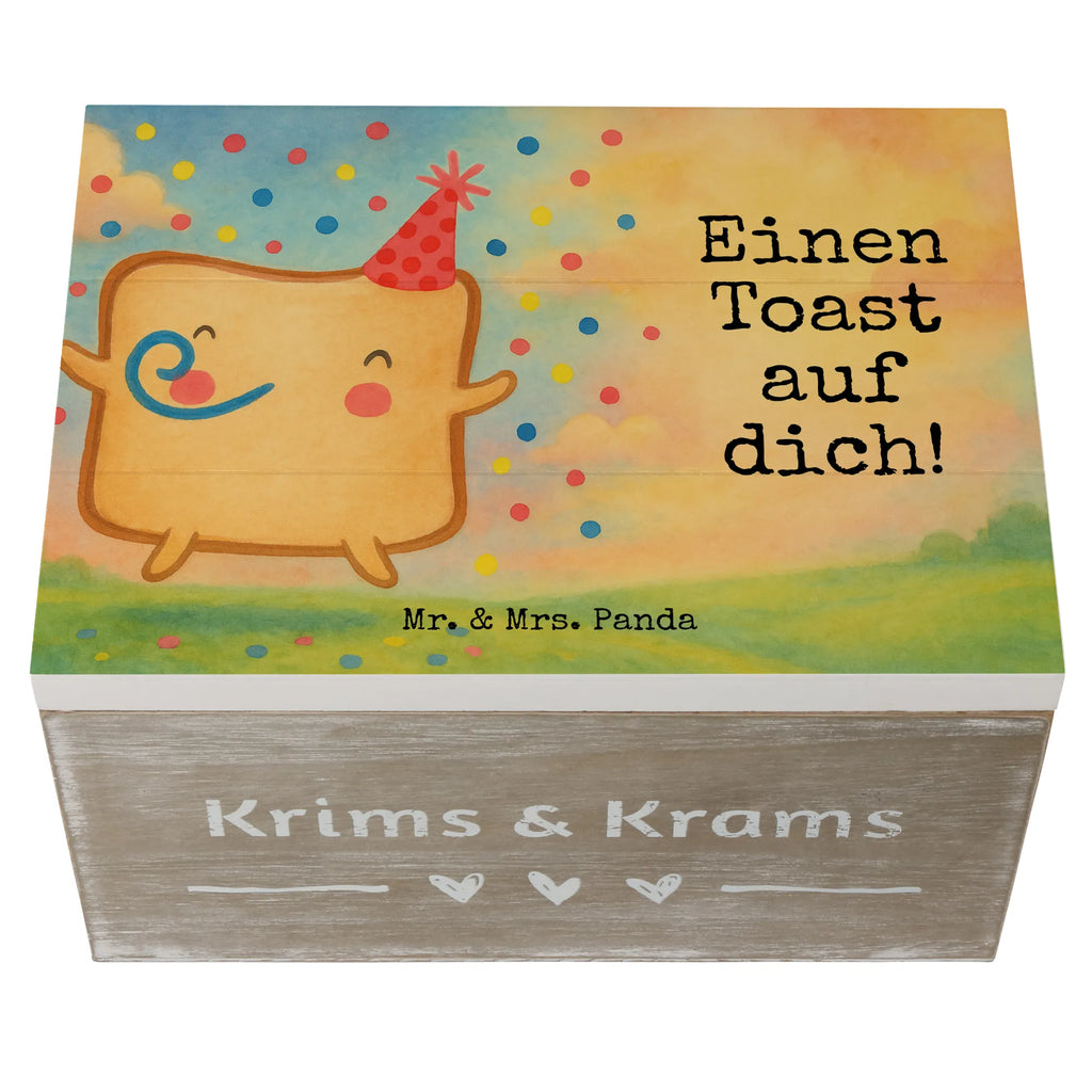 Holzkiste Toast Party Design Dekokiste, Aufbewahrungsbox, Erinnerungsbox, Geschenkdose, Erinnerungskiste, XXL, Schatulle, Geschenkbox, Truhe, Schatzkiste, Kiste, Holzkiste, Liebe, Partner, Freund, Freundin, Ehemann, Ehefrau, Heiraten, Verlobung, Heiratsantrag, Liebesgeschenk, Jahrestag, Hocheitstag, Liebesbeweis, Geschenk für Freundin, für Ehemann, Geschenk für Partner, Mitbringsel, Hochzeitstag, für Männer, Geschenk für Frauen, Valentinstag
