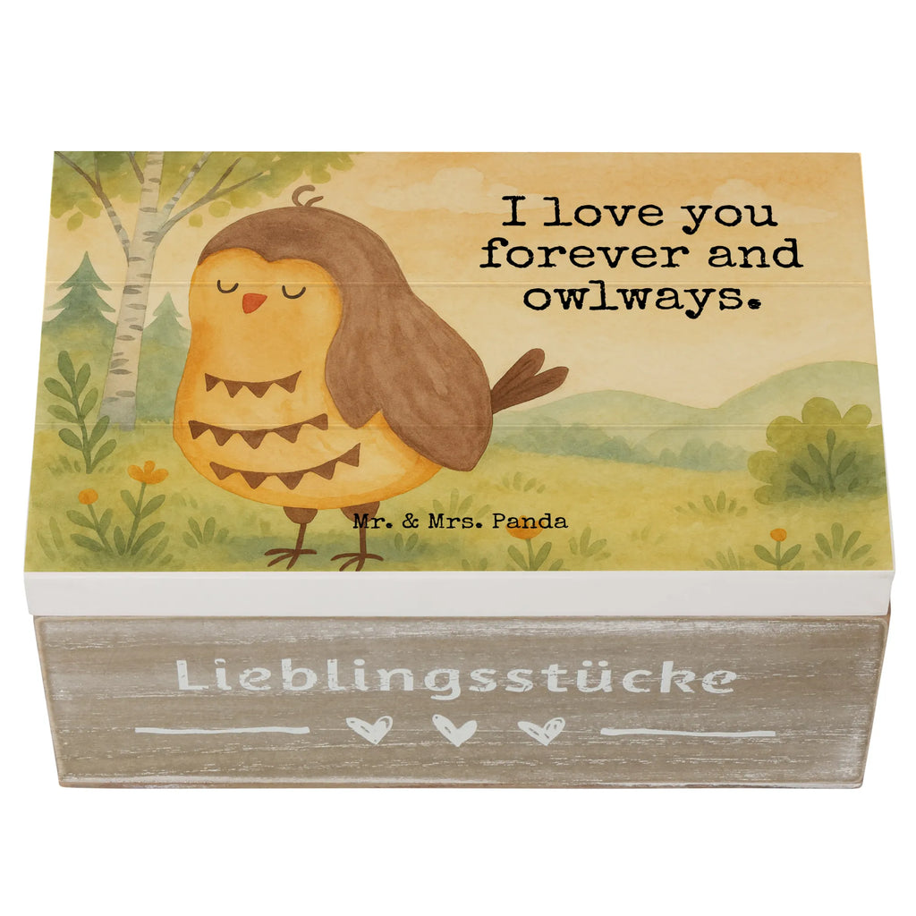 Holzkiste Eule Zufrieden Design XXL, Geschenkdose, Holzkiste, Erinnerungskiste, Geschenkbox, Aufbewahrungsbox, Truhe, Kiste, Schatzkiste, Erinnerungsbox, Schatulle, Dekokiste, Eule, Geschenk Hochzeitstag, Spruch schön, Romantisch, Eule Spruch, Eule deko, Liebe Spruch, Owl, Wortspiel lustig