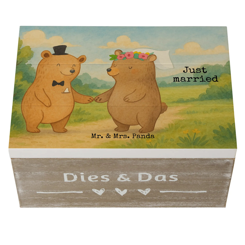 Wooden chest bears marriage Design Geschenkbox, Erinnerungskiste, Aufbewahrungsbox, Holzkiste, Kiste, Truhe, Dekokiste, XXL, Erinnerungsbox, Schatzkiste, Schatulle, Geschenkdose, Hochzeit, Hochzeitsgeschenk, Ehe, Hochzeitsfeier, Trauung, Trauungsgeschenk, Hochzeitskarte, Verlobungsfeier, Verlobungsgeschenk, Hochzeitsgeschenkideen, Hochzeitsgeschenke für Brautpaar, Hochzeitstag, Geschenk zur Hochzeit
