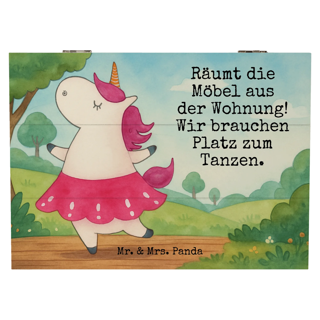Holzkiste Einhorn Ballerina Design Erinnerungsbox, Dekokiste, Truhe, Holzkiste, Erinnerungskiste, Kiste, Schatulle, Geschenkdose, Schatzkiste, Geschenkbox, XXL, Aufbewahrungsbox, Einhorn, Einhörner, Einhorn Deko, Unicorn, Tanzen, Lebenslust, Spaß, Feiern, Geburtstag, Ballerina, Lebensfreude, Wohnung, Party, Tänzerin