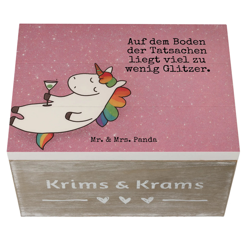 Wooden chest unicorn cocktail Design Erinnerungsbox, Kiste, Dekokiste, Erinnerungskiste, XXL, Truhe, Aufbewahrungsbox, Geschenkdose, Schatzkiste, Geschenkbox, Holzkiste, Schatulle, Einhorn, Einhörner, Einhorn Deko, Unicorn, lustig, witzig, Freundin, Spaß, Sekt, Cuba Libre, Rum, Glitzer, Geburtstag, Caipirinha, Party, Spruch, Feiern
