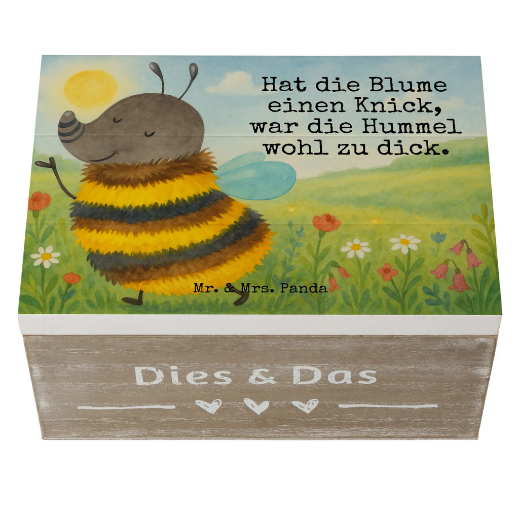 Holzkiste Hummel flauschig Design Holzkiste, Schatulle, Geschenkdose, XXL, Erinnerungsbox, Dekokiste, Aufbewahrungsbox, Truhe, Kiste, Geschenkbox, Erinnerungskiste, Schatzkiste, Tiermotive, Gute Laune, lustige Sprüche, Tiere, Natur, Hummel, Blume, Biene, Flauschig