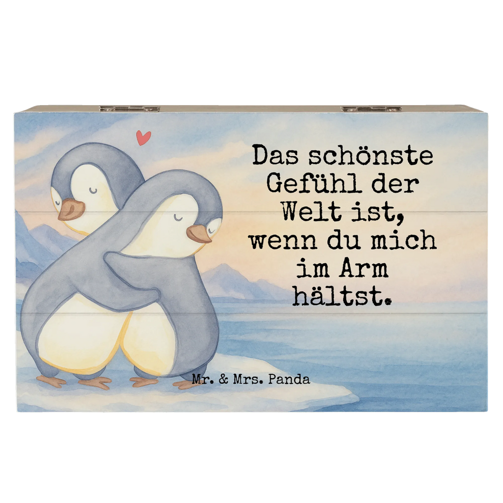Holzkiste Pinguine Kuscheln Design Kiste, Schatulle, Erinnerungsbox, Schatzkiste, Geschenkdose, Geschenkbox, Truhe, Aufbewahrungsbox, Erinnerungskiste, XXL, Dekokiste, Holzkiste, Liebe, Partner, Freund, Freundin, Ehemann, Ehefrau, Heiraten, Verlobung, Heiratsantrag, Liebesgeschenk, Jahrestag, Hocheitstag, Geschenk für Frauen, Hochzeitstag, Geschenk für Freundin, für Ehemann, für Männer, Liebesbeweis, Geschenk für Partner, Mitbringsel, Valentinstag