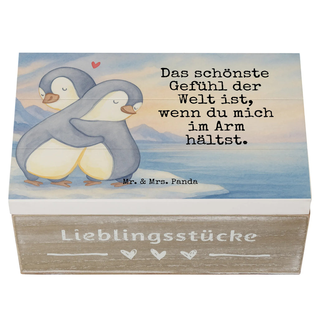 Holzkiste Pinguine Kuscheln Design Kiste, Schatulle, Erinnerungsbox, Schatzkiste, Geschenkdose, Geschenkbox, Truhe, Aufbewahrungsbox, Erinnerungskiste, XXL, Dekokiste, Holzkiste, Liebe, Partner, Freund, Freundin, Ehemann, Ehefrau, Heiraten, Verlobung, Heiratsantrag, Liebesgeschenk, Jahrestag, Hocheitstag, Geschenk für Frauen, Hochzeitstag, Geschenk für Freundin, für Ehemann, für Männer, Liebesbeweis, Geschenk für Partner, Mitbringsel, Valentinstag