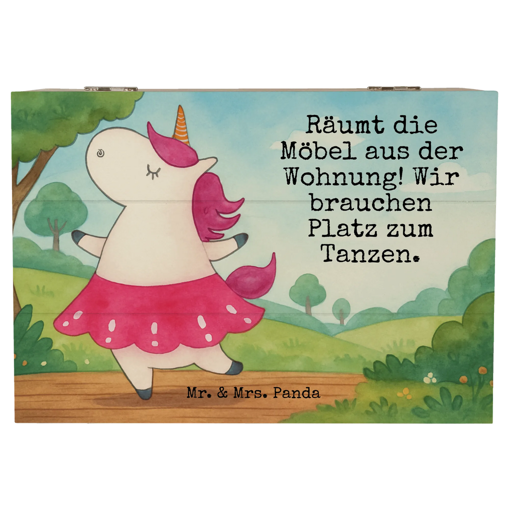 Holzkiste Einhorn Ballerina Design Erinnerungsbox, Dekokiste, Truhe, Holzkiste, Erinnerungskiste, Kiste, Schatulle, Geschenkdose, Schatzkiste, Geschenkbox, XXL, Aufbewahrungsbox, Einhorn, Einhörner, Einhorn Deko, Unicorn, Tanzen, Lebenslust, Spaß, Feiern, Geburtstag, Ballerina, Lebensfreude, Wohnung, Party, Tänzerin
