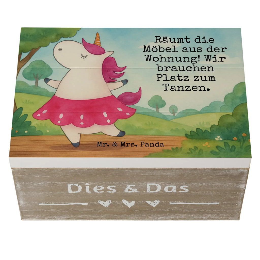 Holzkiste Einhorn Ballerina Design Erinnerungsbox, Dekokiste, Truhe, Holzkiste, Erinnerungskiste, Kiste, Schatulle, Geschenkdose, Schatzkiste, Geschenkbox, XXL, Aufbewahrungsbox, Einhorn, Einhörner, Einhorn Deko, Unicorn, Tanzen, Lebenslust, Spaß, Feiern, Geburtstag, Ballerina, Lebensfreude, Wohnung, Party, Tänzerin