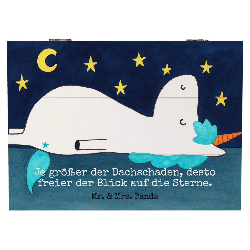 Holzkiste Einhorn Sternenhimmel Design Truhe, Schatulle, Erinnerungskiste, Holzkiste, Schatzkiste, Erinnerungsbox, Kiste, Aufbewahrungsbox, Dekokiste, Geschenkbox, Geschenkdose, XXL, Einhorn, Einhörner, Einhorn Deko, Unicorn, Dachschaden, Sternenhimmel, Verrückt, Sterne
