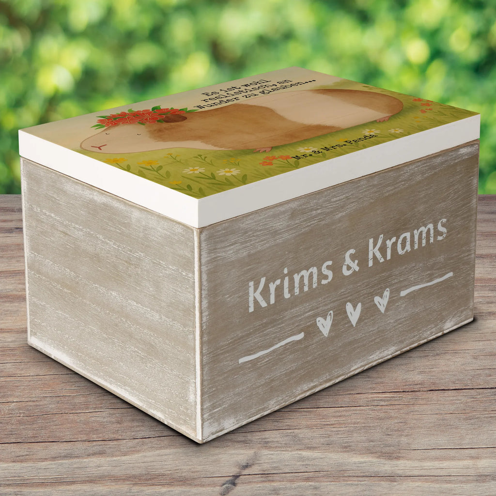 Holzkiste Meerschweinchen Weisheit Design Aufbewahrungsbox, Truhe, Geschenkbox, Erinnerungsbox, Dekokiste, Schatulle, Erinnerungskiste, Geschenkdose, XXL, Schatzkiste, Holzkiste, Kiste, Tiermotive, Gute Laune, lustige Sprüche, Tiere, Wunderland, Spruch, Weisheit, Wunder, Realität, Motivation, Blumenkind, Meeries, Meerschweinchen, Meerie