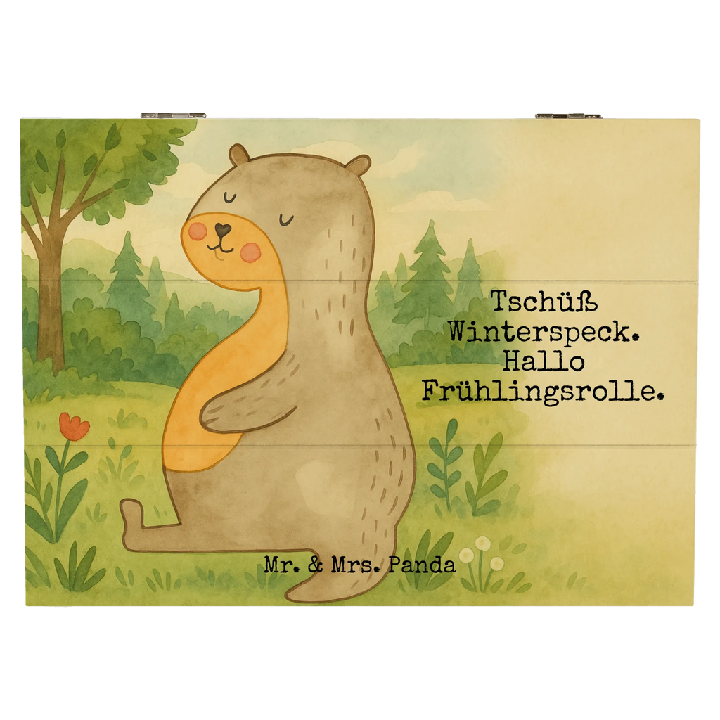 Wooden chest otter Belly Design Erinnerungsbox, Truhe, Schatzkiste, Kiste, Aufbewahrungsbox, Schatulle, Erinnerungskiste, Geschenkdose, Holzkiste, Dekokiste, Geschenkbox, XXL, Otter, Fischotter, Seeotter, Otter Seeotter See Otter