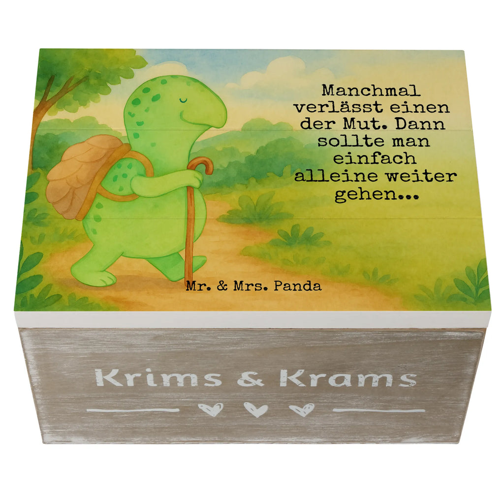 Holzkiste Schildkröte Wanderer Design Schatulle, Aufbewahrungsbox, Geschenkbox, Geschenkdose, Holzkiste, Erinnerungsbox, Schatzkiste, Kiste, Dekokiste, XXL, Erinnerungskiste, Truhe, Schildkröte, Neuanfang, Motivationssprüche, Motivation, Motivationsspruch, Schildkröten