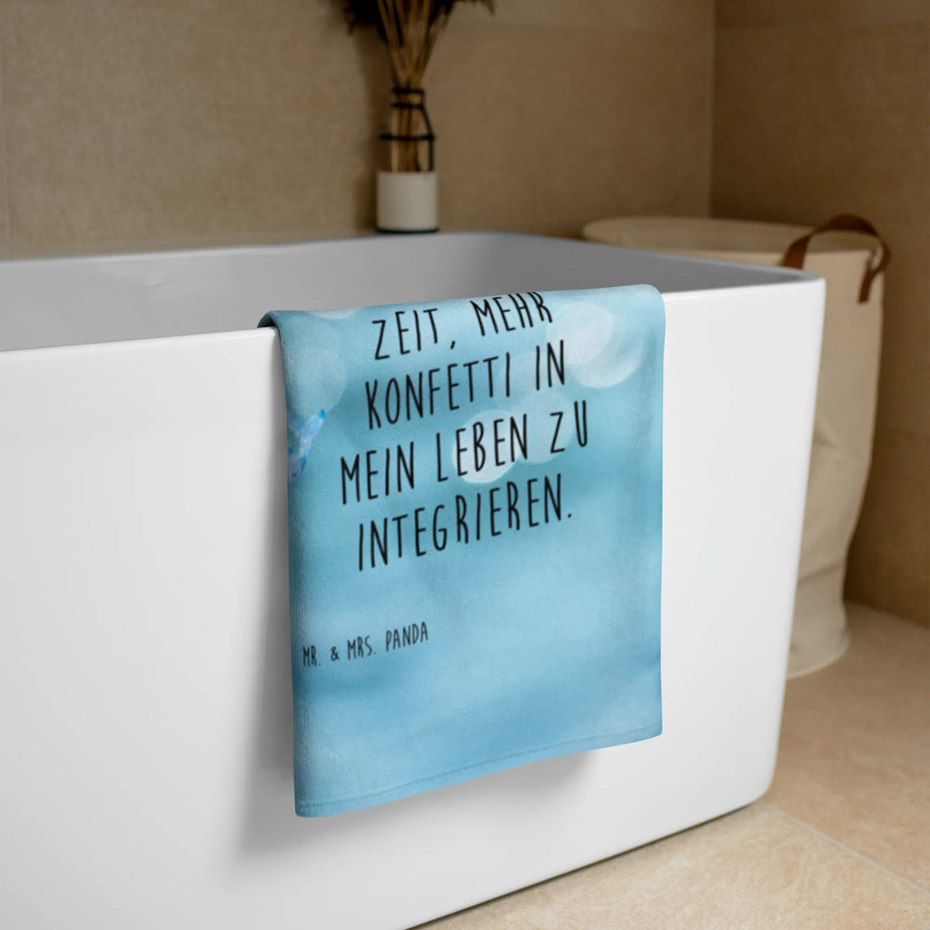 Foto XL ręcznik wieloryb konfetti Zwierzeta morskie, Morze, Wakacje