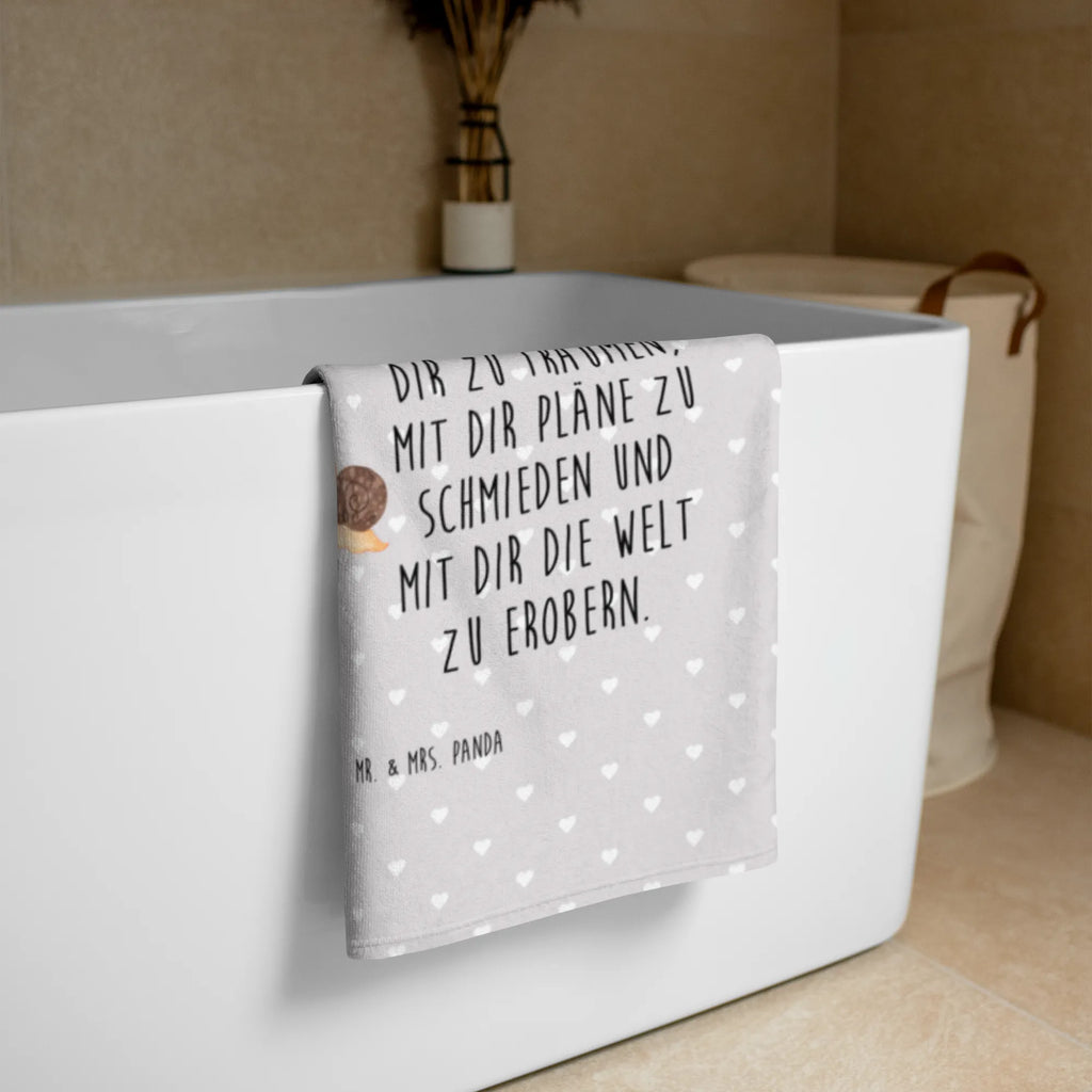 Photo XL Towel Snails in love Love, Loving, Two, Together, Marriage, Engagement, Proposal of marriage, Love gift, gift for her, gift for him, anniversary gift