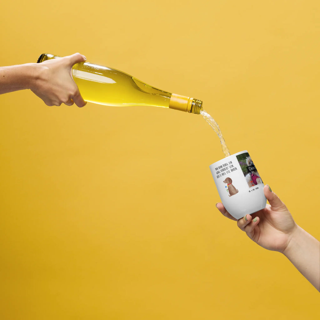 Personalized Photo Wine Mug Dog flower dog, mutt, hound, woof, dog mama, dog breed, love dogs, love for dogs, dog decorative items, bag with dog print, funny gifts for dog owners, what do you give a dog lover, Christmas gifts for dogs, gifts for dogs, dog sayings, dog owners, dog lover, dogs, Dog, mistress