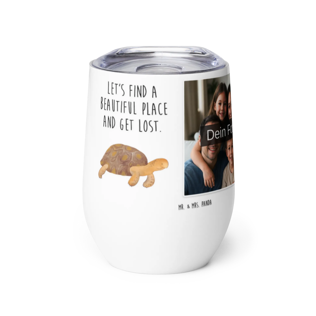 Personalized Photo Wine Mug tortoise March Seafood, aquatic animals, ocean, sea, fish, shells, corals, reef, whale, narwhal, sea urchin, lobster, platypus, turtle, manatee, crocodile, orca, shrimp, gifts for seafood lovers, water world, underwater animals, underwater world, vacation, deep sea, seafood fans, gift ideas, seafood decoration, seafood posters, new start, favourite person, adventure, turtles, get lost, inspiration, wanderlust, motivation
