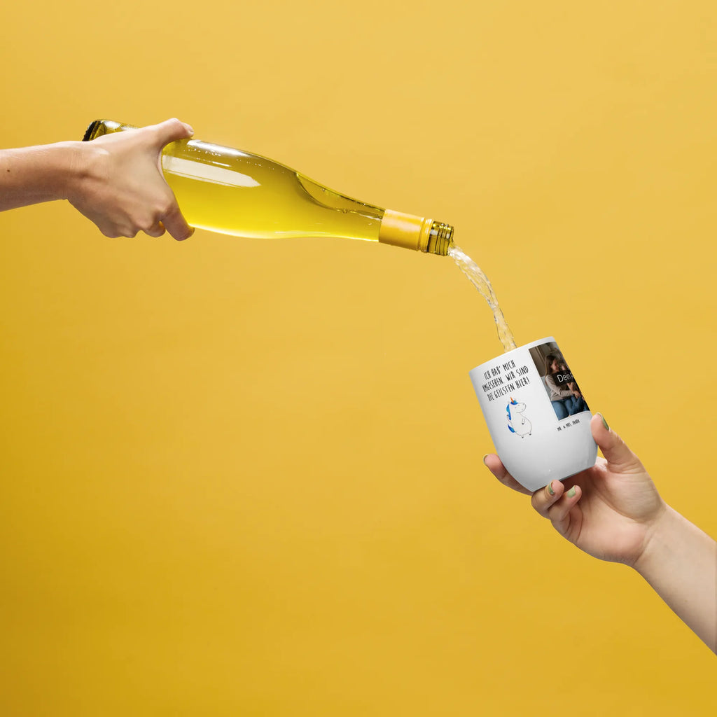 Personalized Photo Wine Mug unicorn Man unicorn, unicorns, cool, man, pretty, girlfriend present, family, best friend, bff, best, girlfriend gift, party