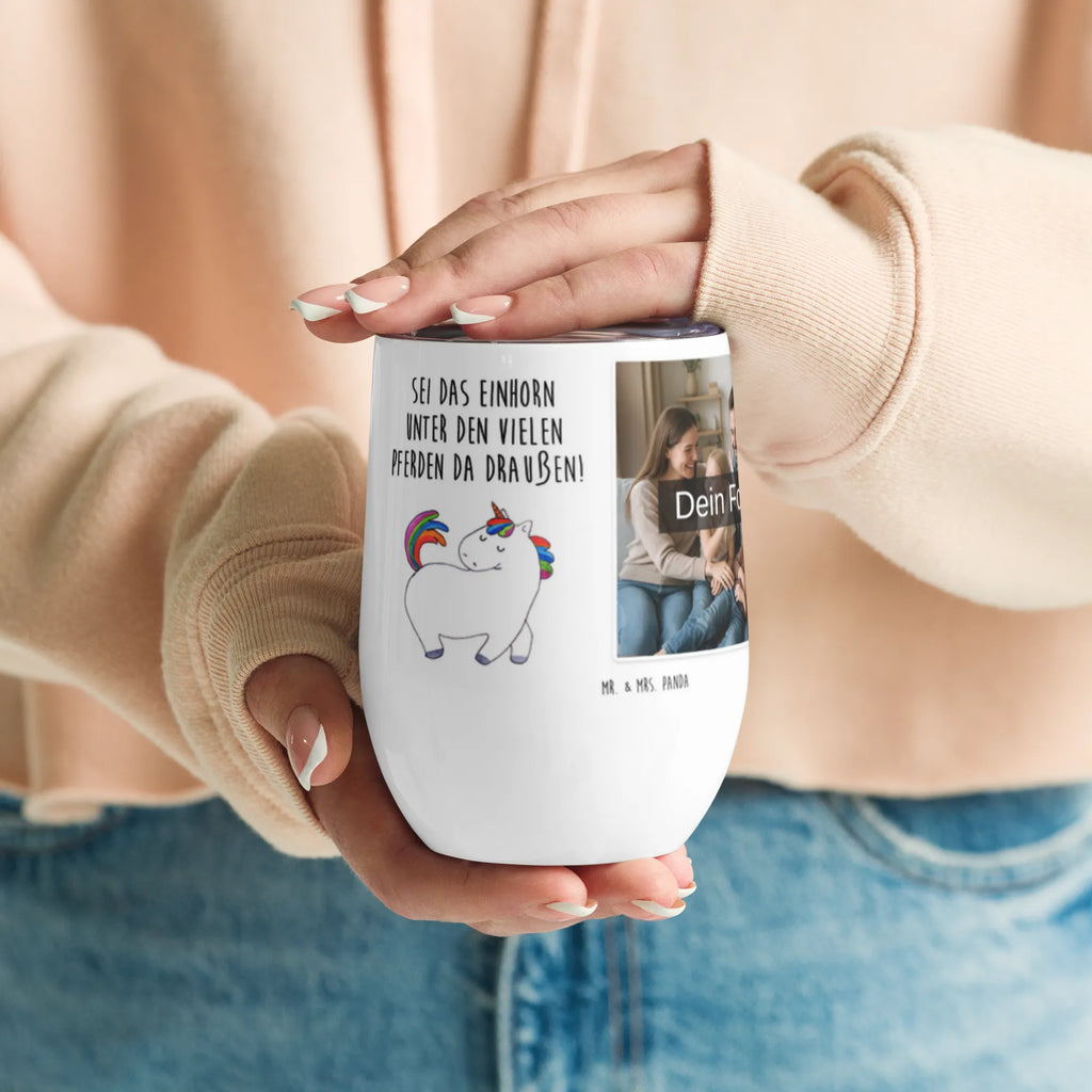 Personalized Photo Wine Mug unicorn Swagger unicorn, unicorns, riding gift, Unicorn, horse, different, equestrian, proud, riding present, girlfriend, riding