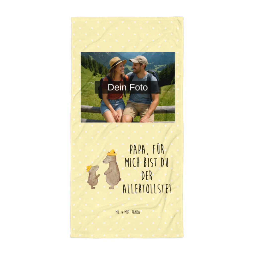 Photo XL Towel Bears with hats Family, Father's Day, Mother's Day, brother, sister, Mom, Dad, daddy, role model, family, father-son, children, child, favourite person, sons, son, father, bear, father's day, dad